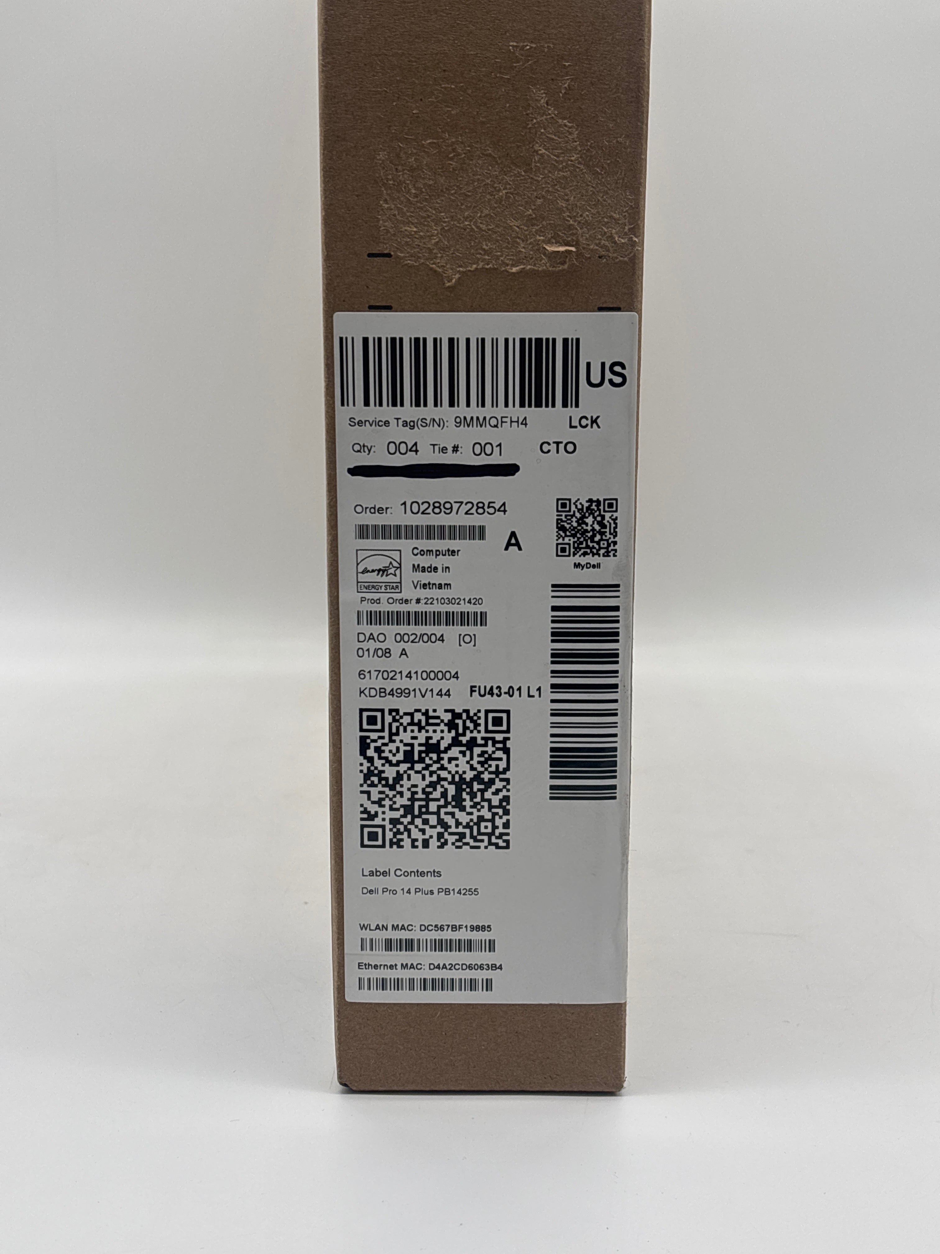 Dell Pro 14 Plus AMD Ryzen 5 Pro 220 16GB RAM 256GB SSD - New in Box (Warranty)