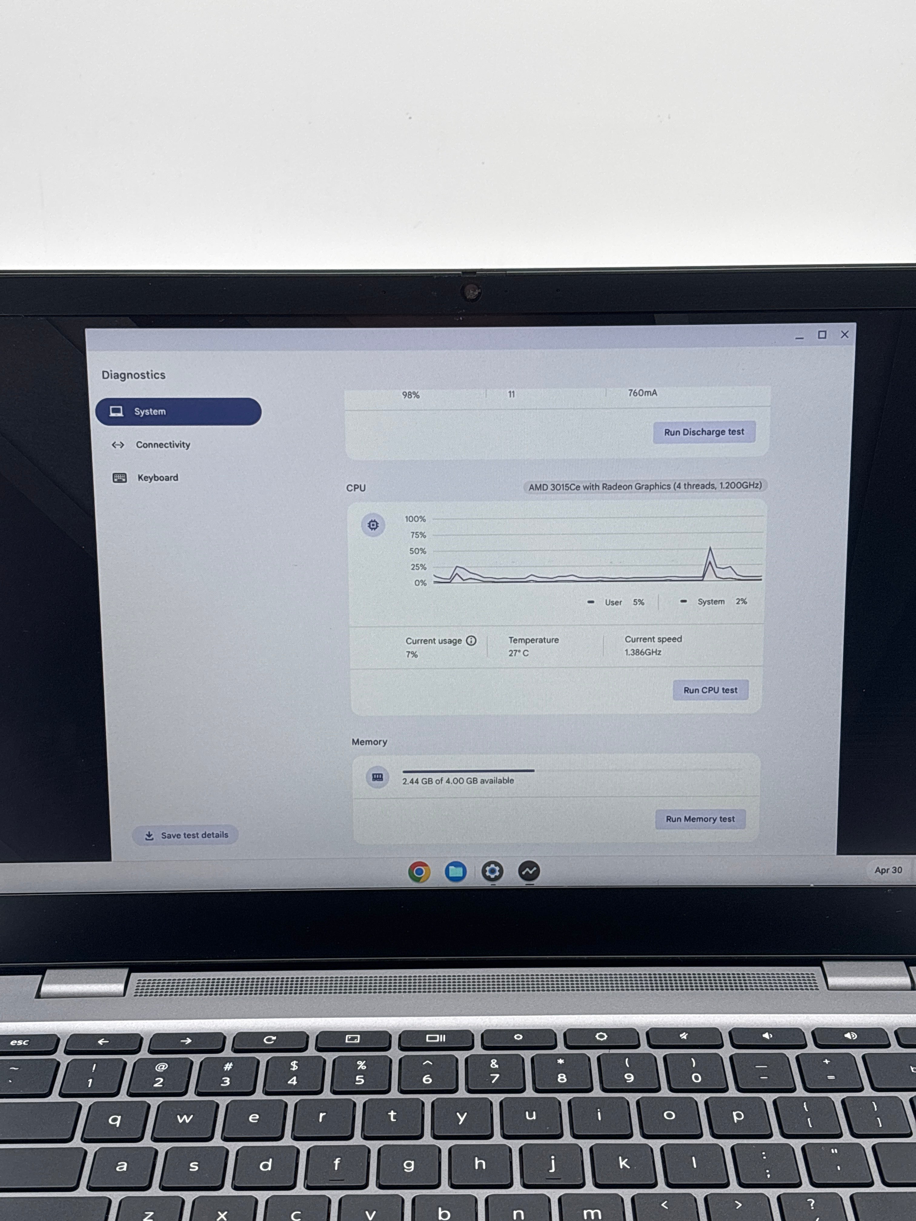 Lenovo 14e ChromeBook Gen 2 AMD 3015Ce 4GB RAM 32GB eMMC