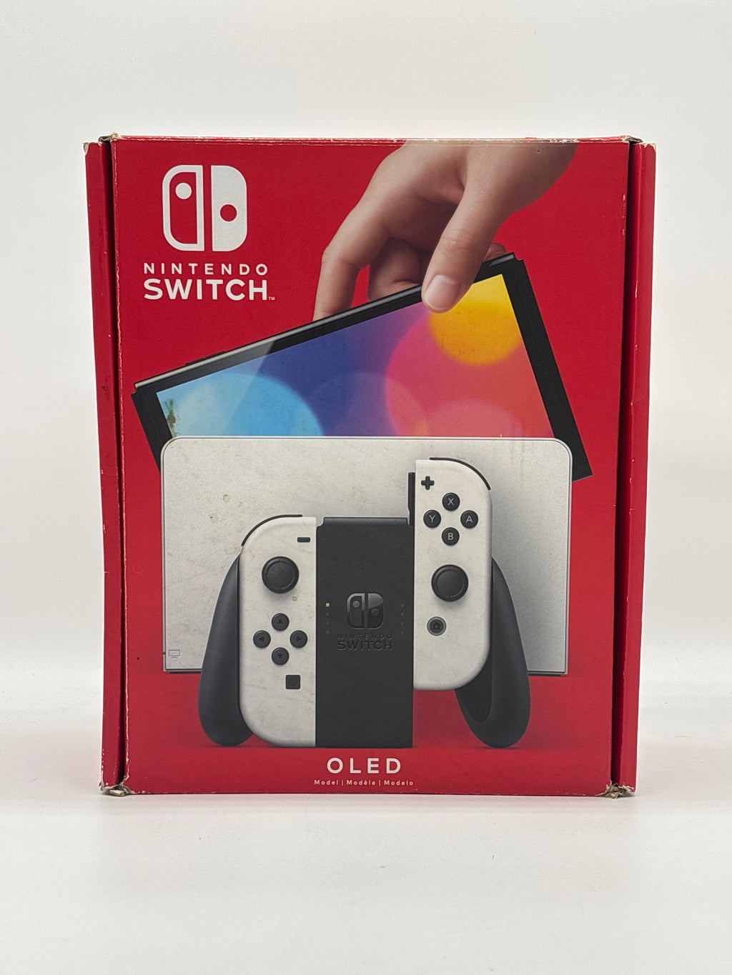 Nintendo Switch OLED Model 2021 32GB White - For Parts (Read DESC)