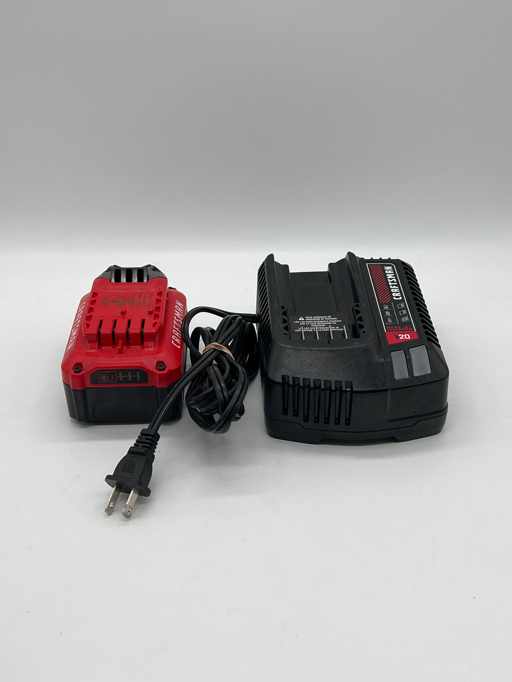 CRAFTSMAN GENUINE CMCB204 V20 LITHIUM ION LI-ION BATTERY 4.0AH 80WH 20V with Charger