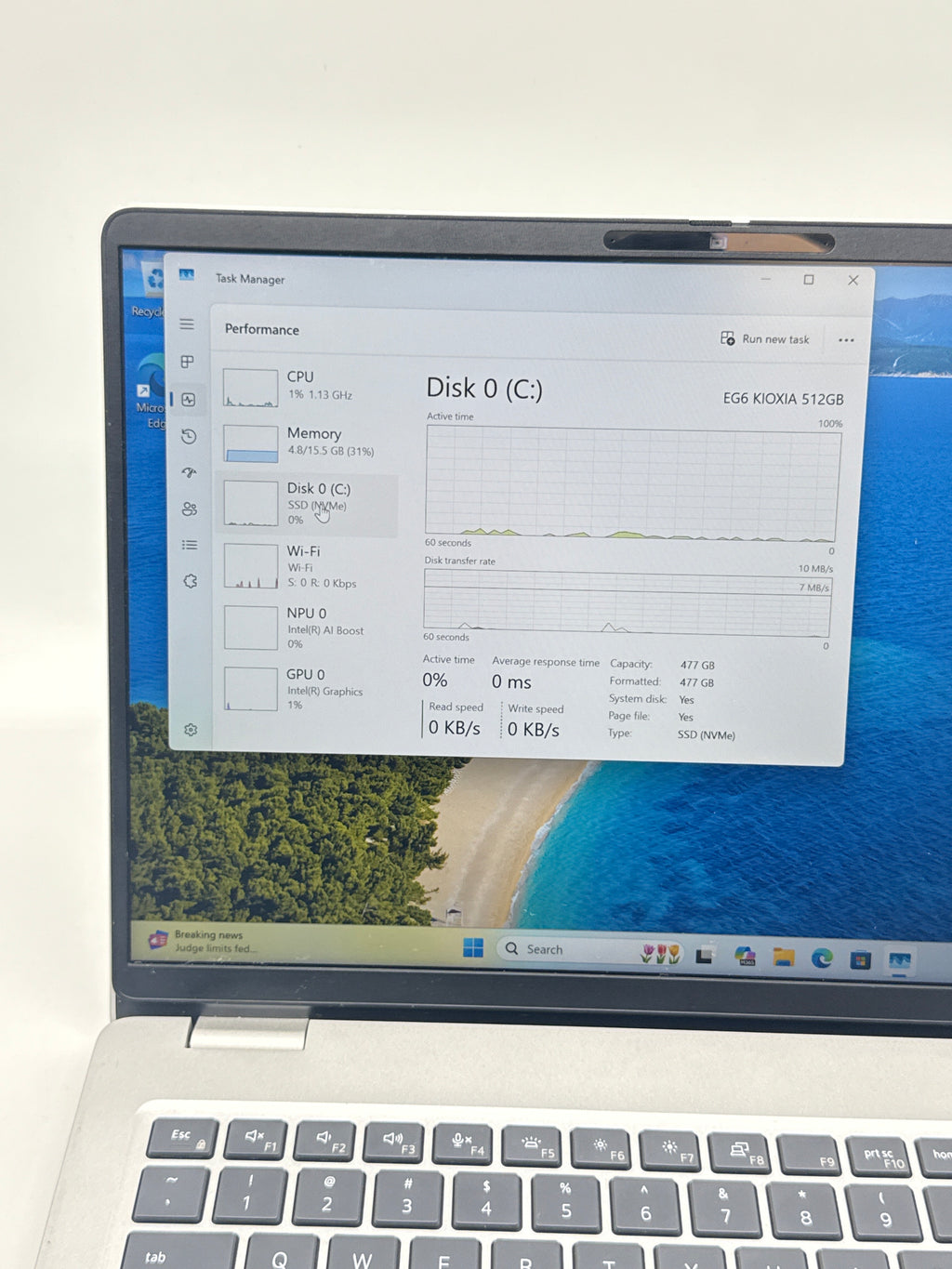 Dell Pro 14 14" Core Ultra 5 235U 2.0GHz 16GB RAM 512GB SSD Gray Used