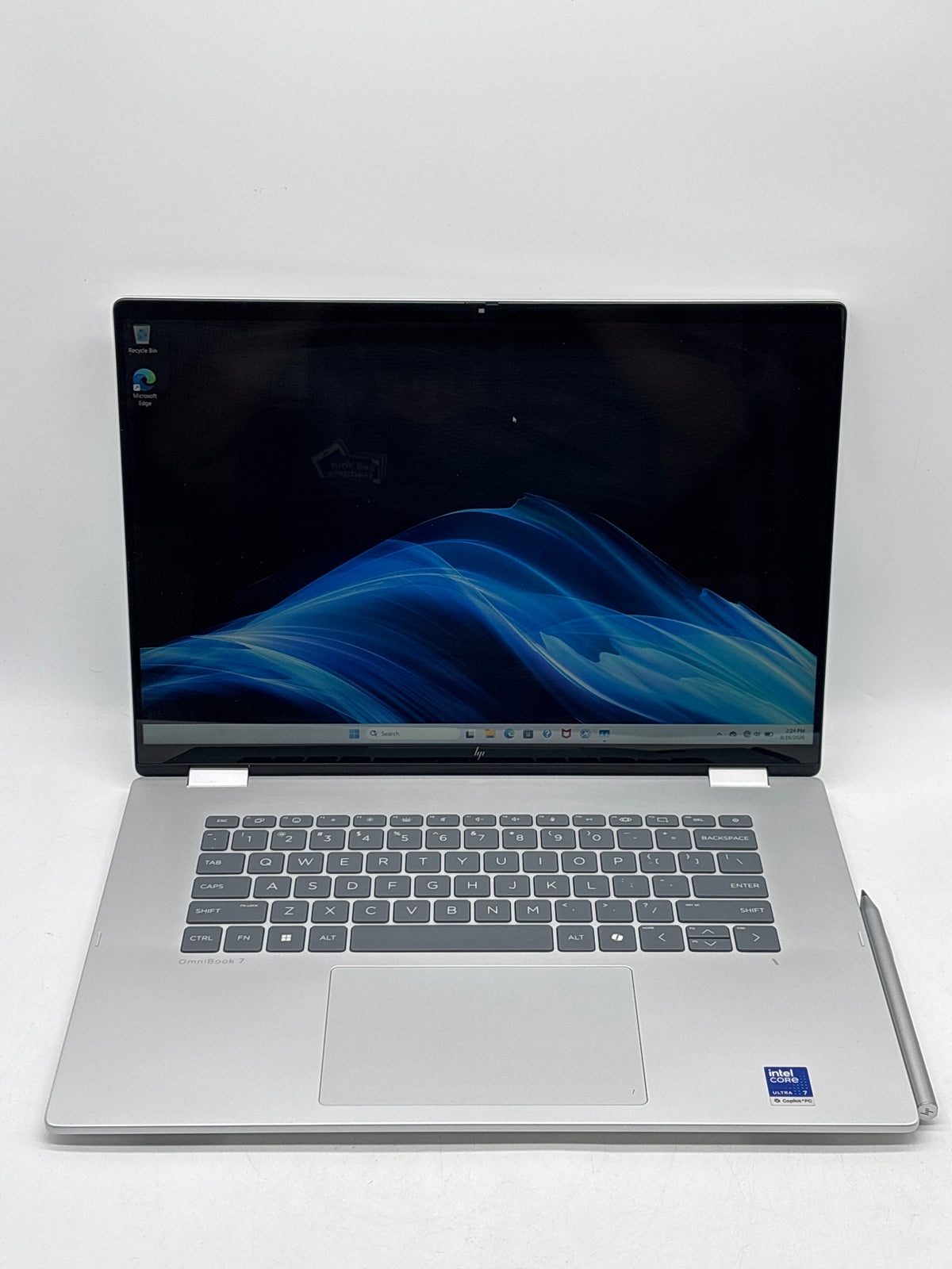 HP Omnibook 7 Flip 16t-au000 16" Core Ultra 7 258V 32GB RAM 1TB SSD Silver - Used