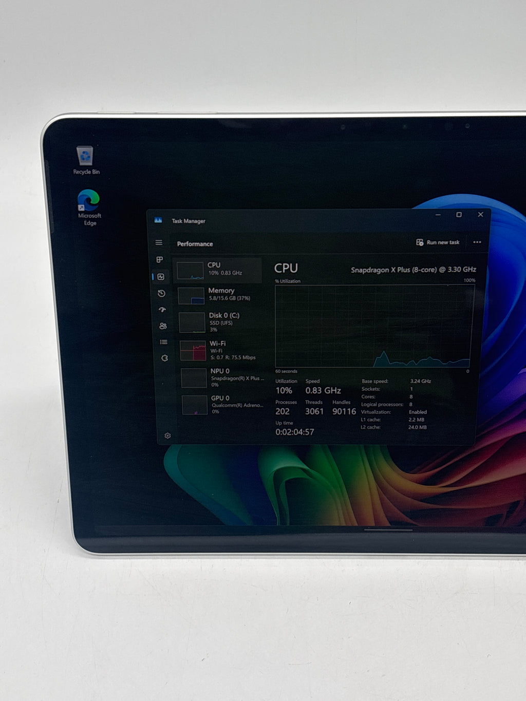 Microsoft Surface Pro 12" 2110 Snapdragon X Plus 16GB RAM 256GB SSD