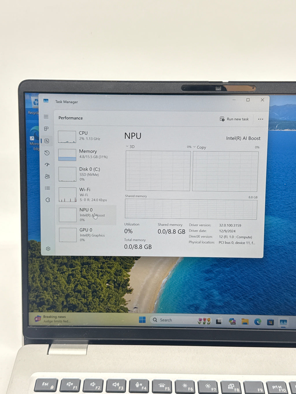 Dell Pro 14 14" Core Ultra 5 235U 2.0GHz 16GB RAM 512GB SSD Gray Used