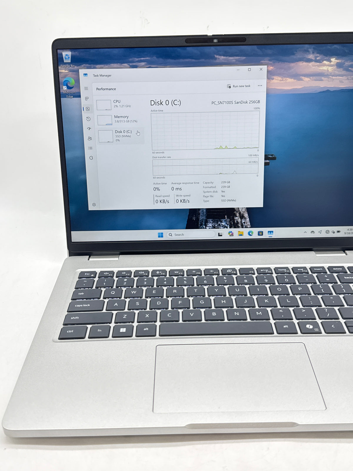 Dell Pro 14 PC14250 14" Intel Core Ultra 5 235U 32GB RAM 256GB SSD - Used