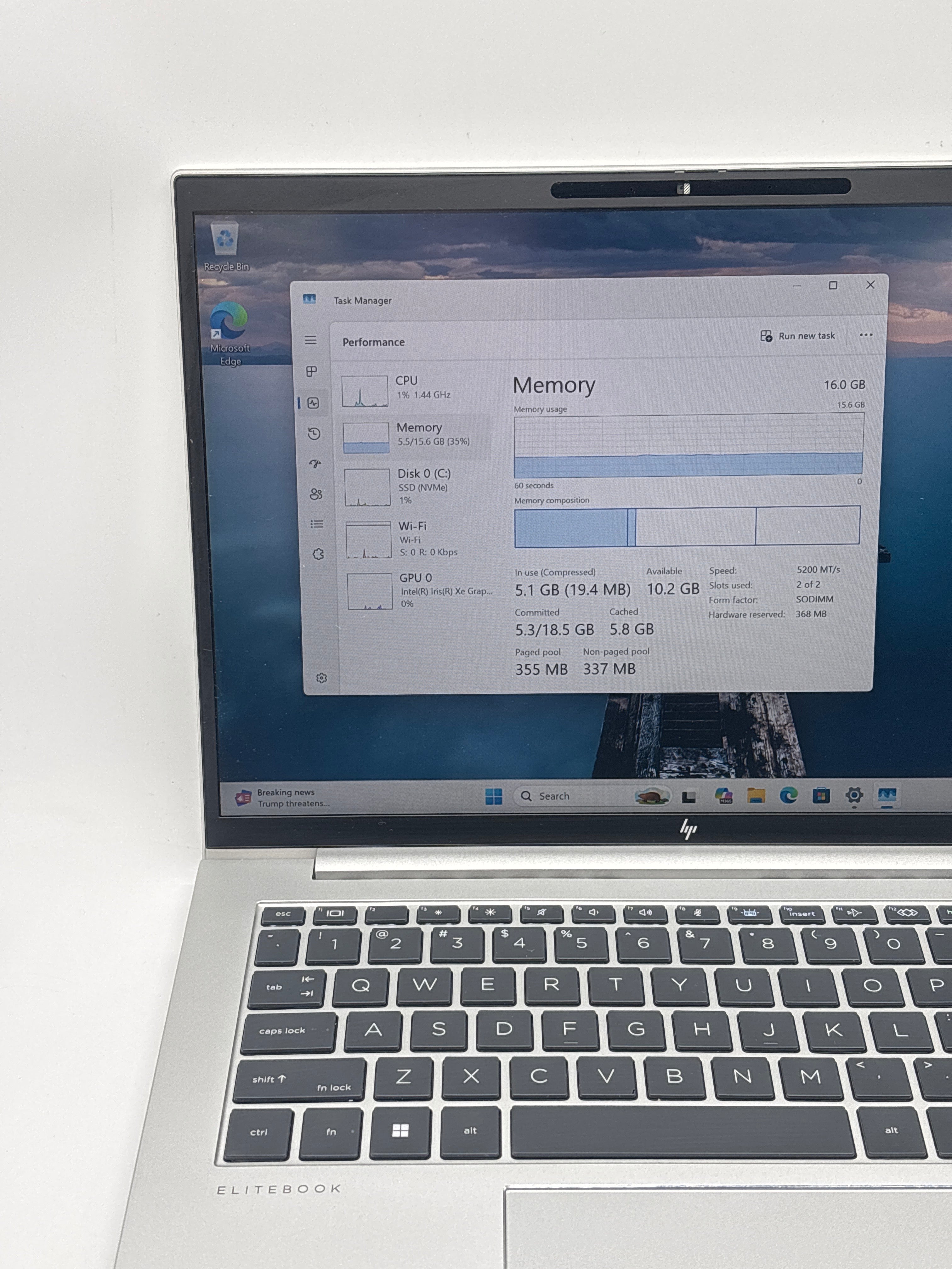 HP EliteBook 840 G10 i7-1365U 16GB RAM 512GB SSD
