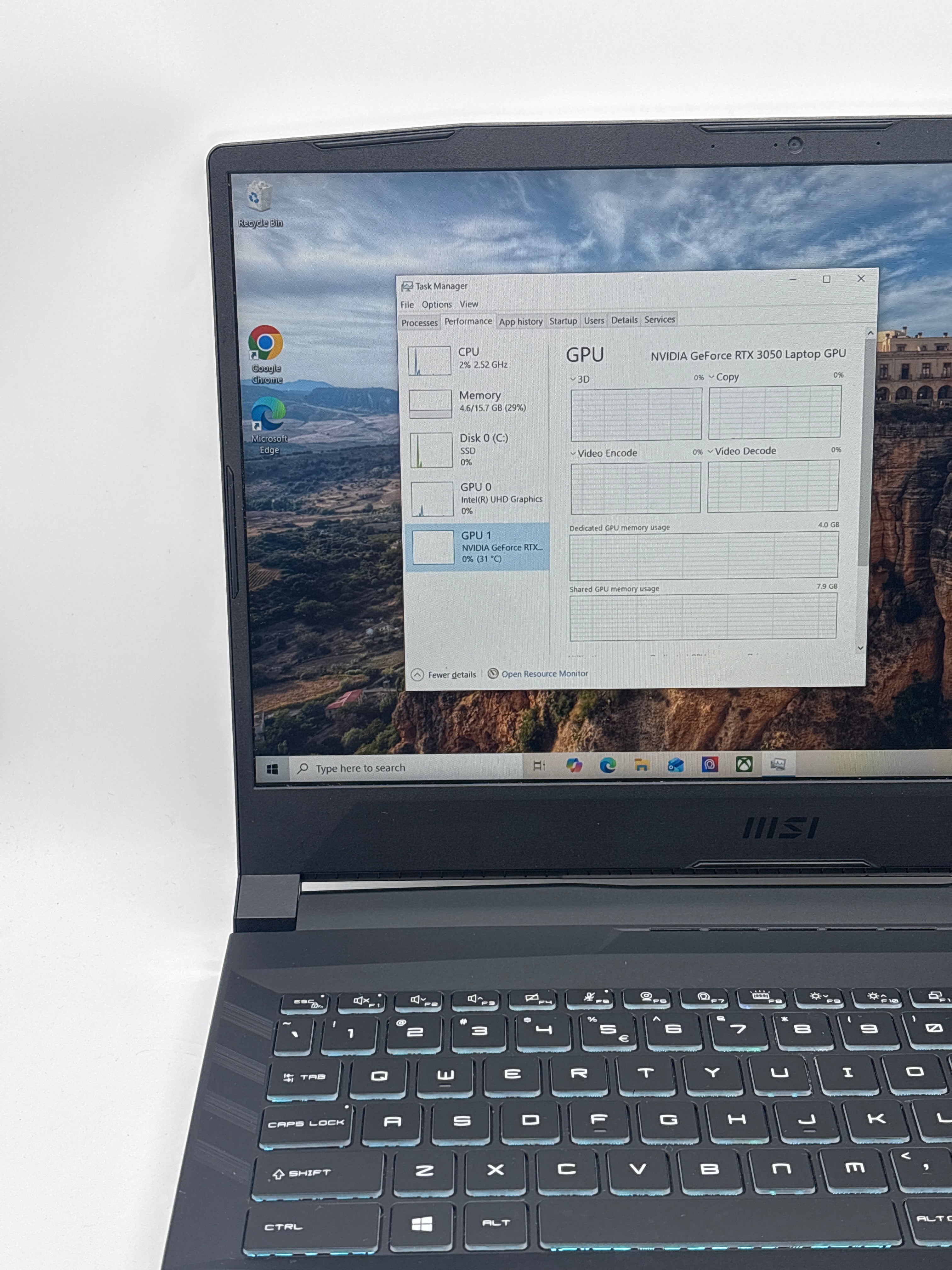 MSI Pulse GL66 i7-11800H 16GB RAM 1TB SSD RTX 3050
