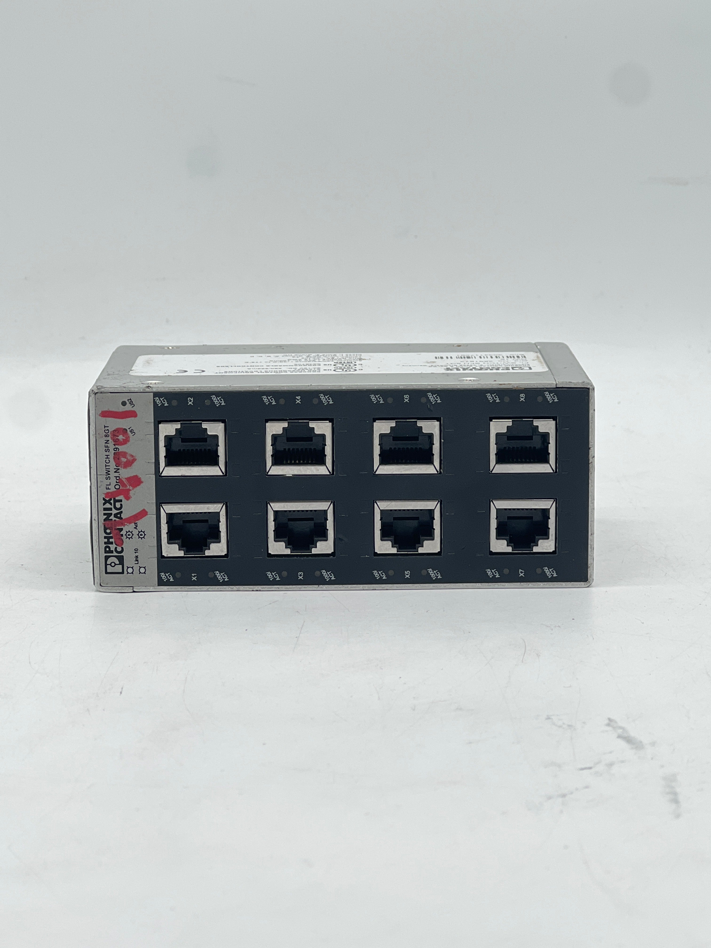 Phoenix SFN 8GT 8-Port Accessory Silver Used Tested