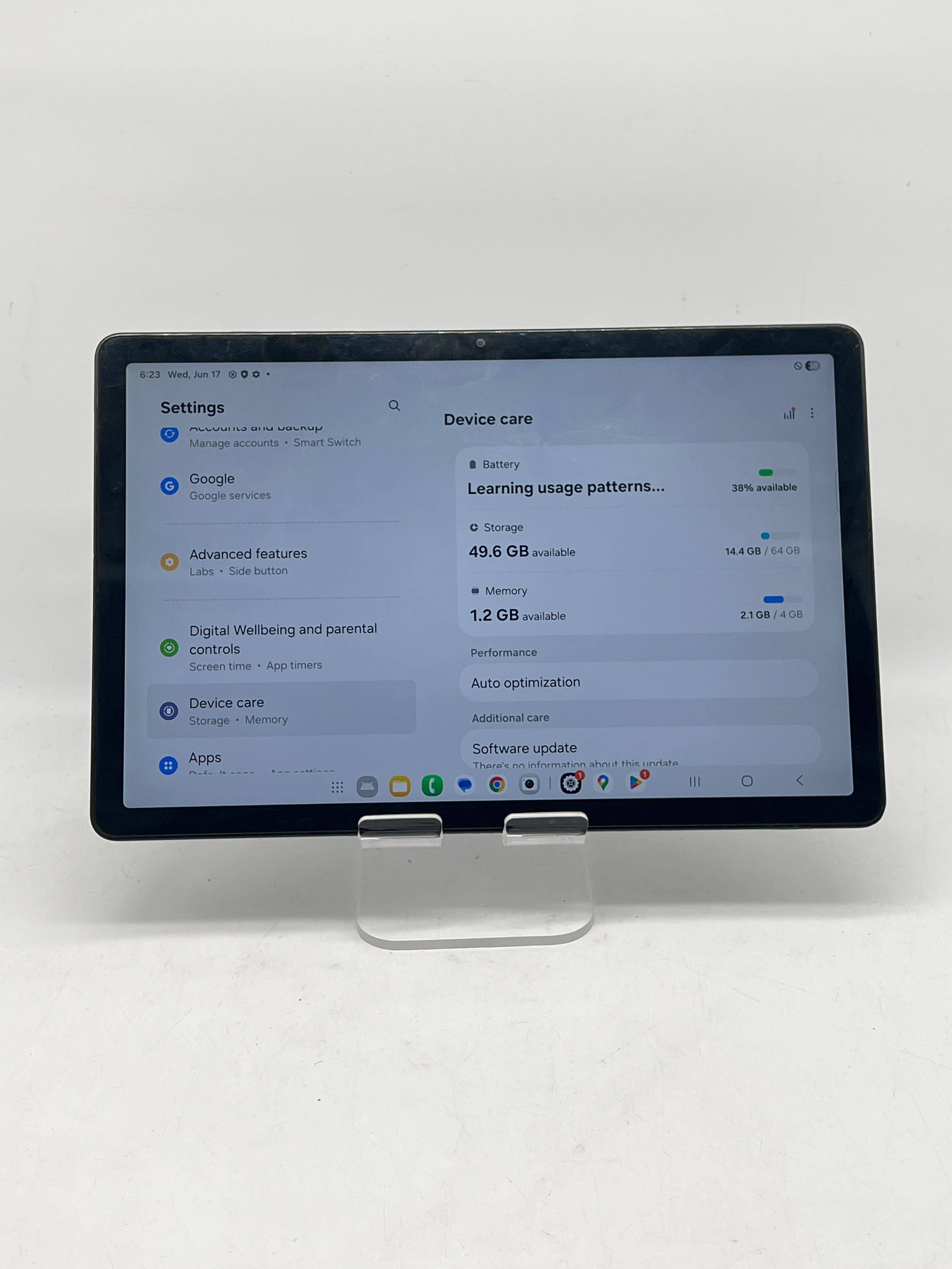 Samsung Galaxy Tab A9+ 5G 11" SM-X218U 64GB Graphite T-Mobile - Used