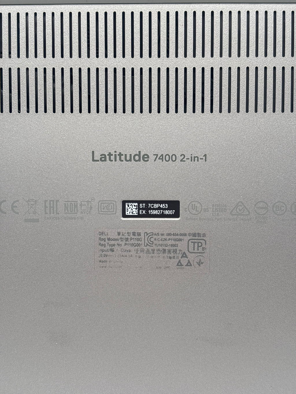 Dell Latitude 7400 2-in-1 i7-8665U 16GB RAM 256GB SSD