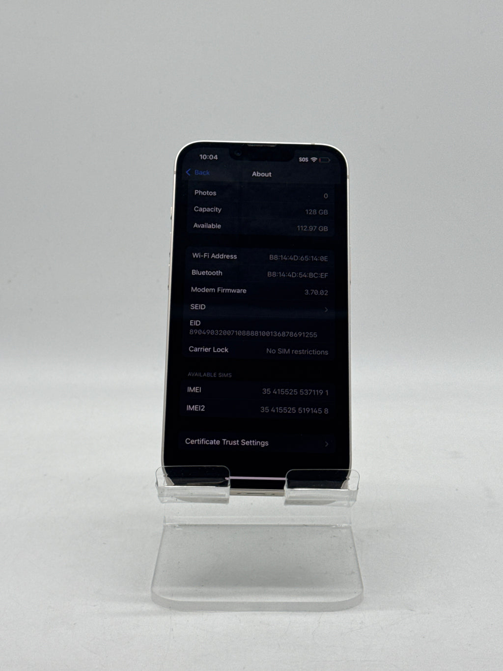 66735-5 Apple iPhone 14 Pro 256GB White