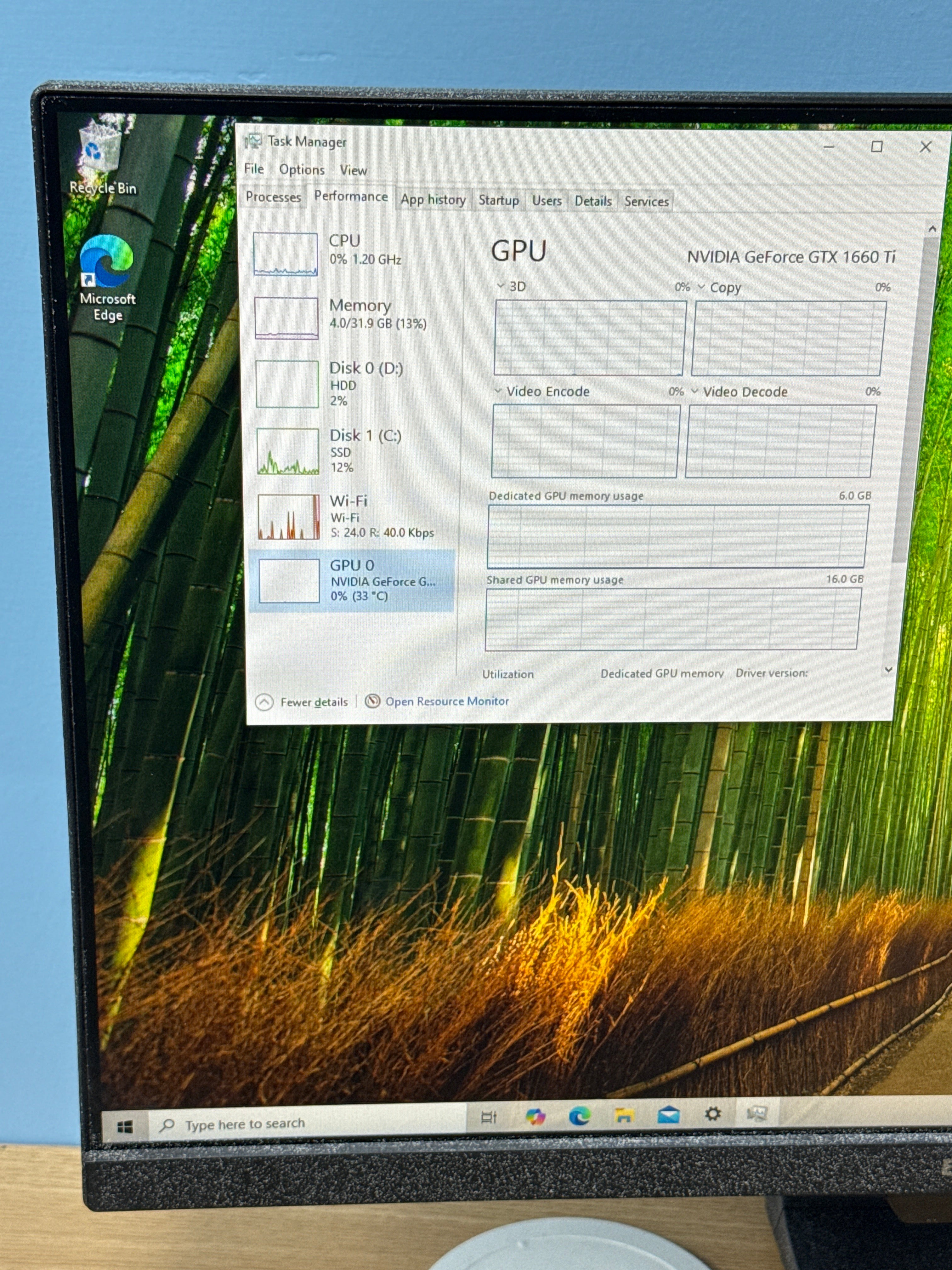 Custom PC i7-10700F 32GB RAM 1TB HDD + 512GB SSD GTX 1660 Ti