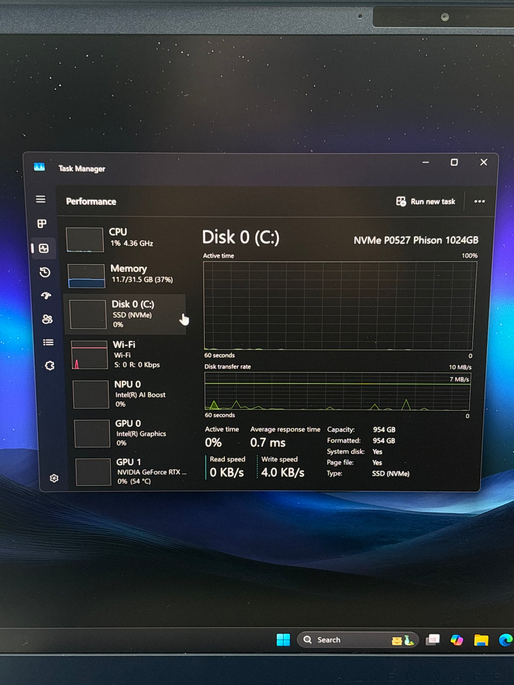 Dell Alienware 16X Aurora AC16251 Core Ultra 9 275HX 32GB RAM 1TB SSD