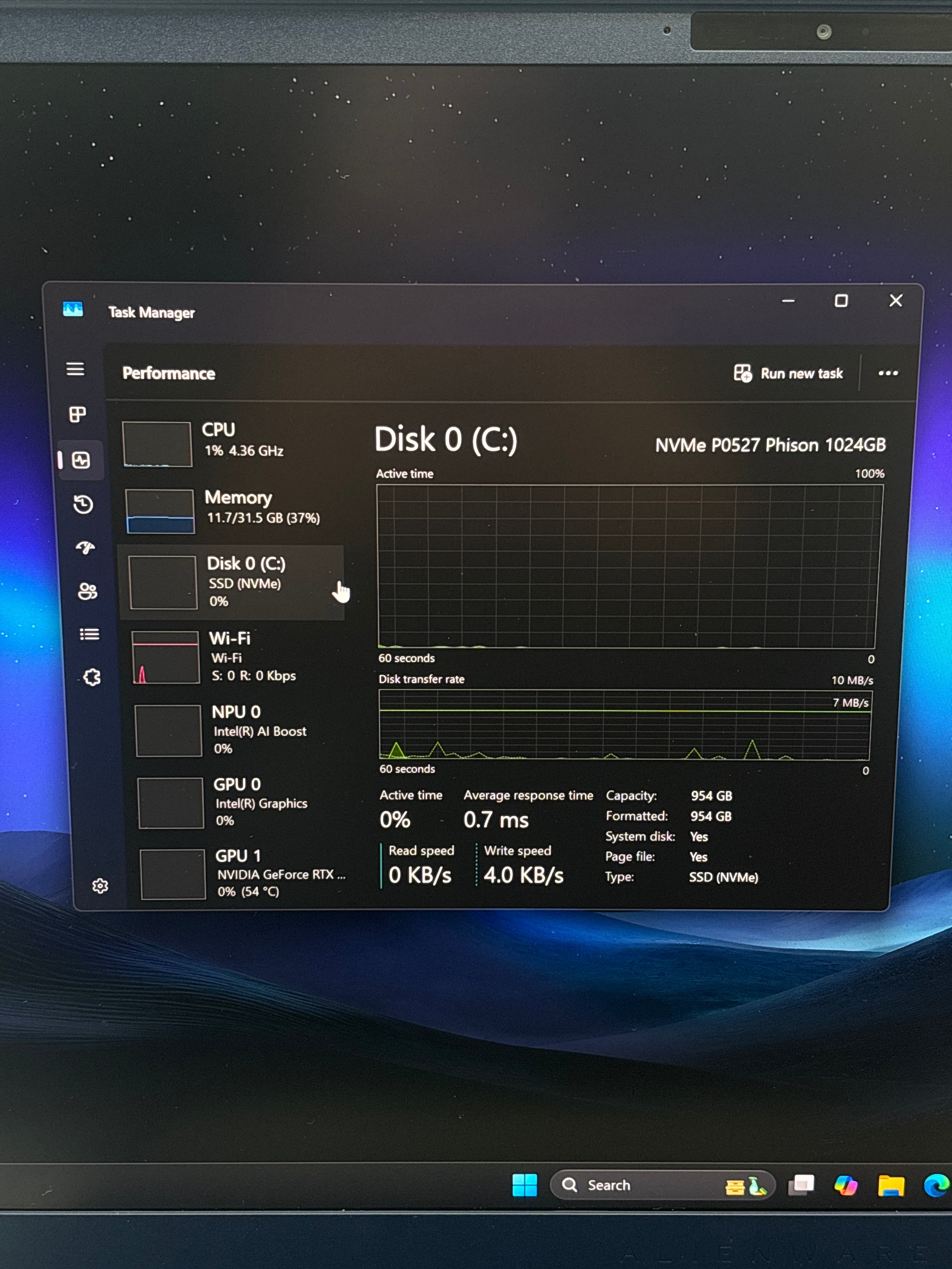 Dell Alienware 16X Aurora AC16251 Core Ultra 9 275HX 32GB RAM 1TB SSD