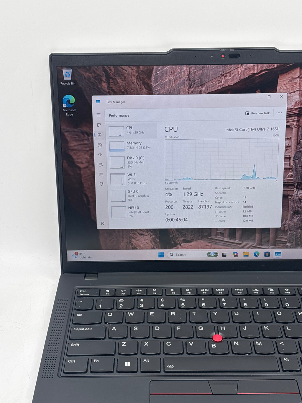 Lenovo ThinkPad T14 Gen 5 Touch Ultra 7 165U 32GB RAM 1TB SSD - Warranty
