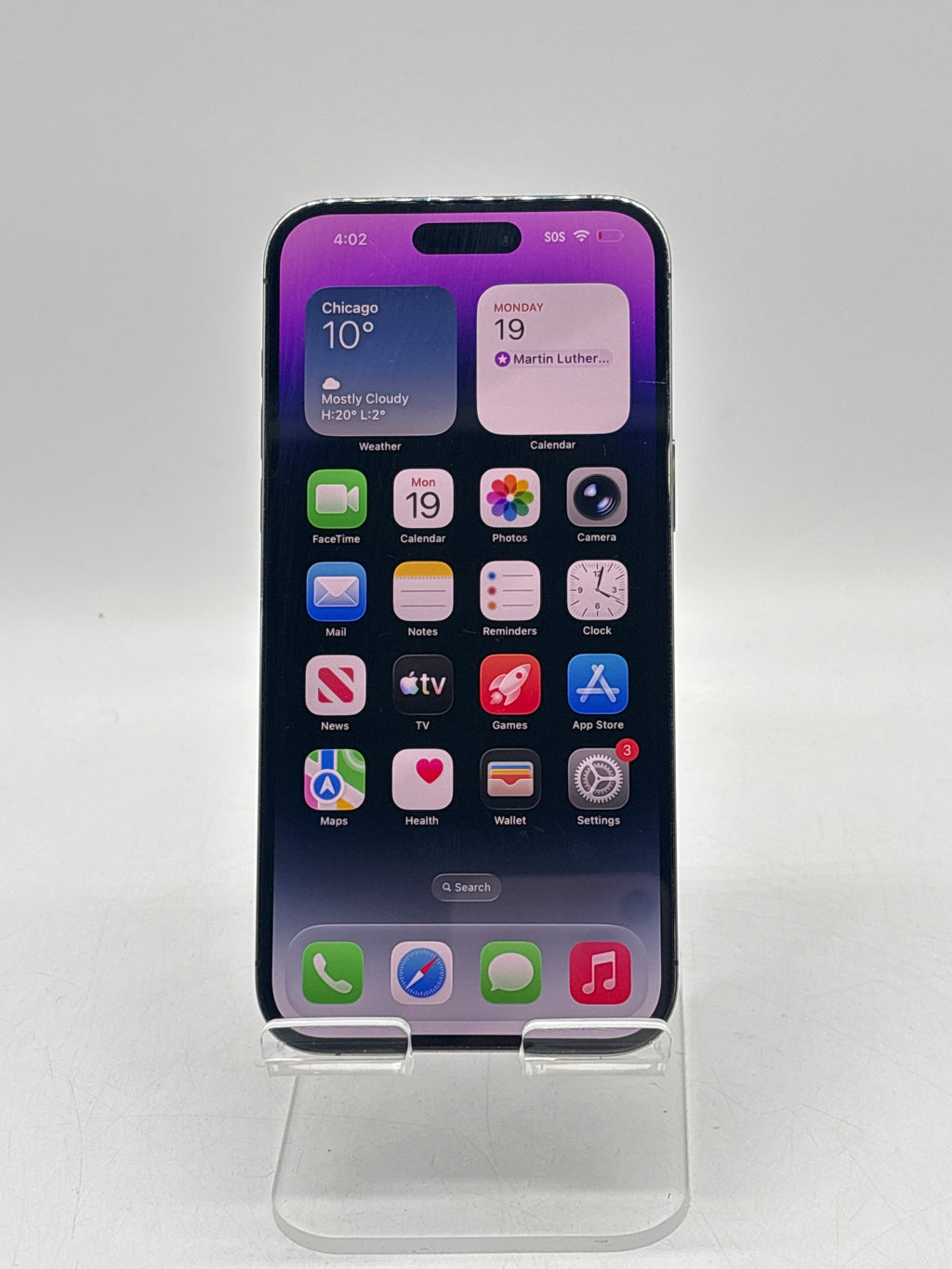 Apple iPhone 14 Pro Max 6.7 in 128 GB Purple Unlocked