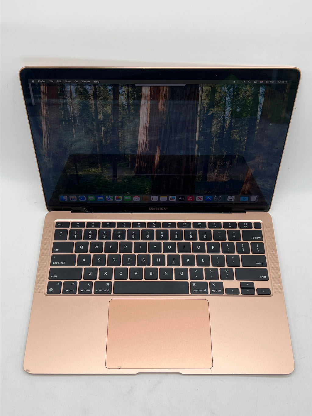 Apple MacBook Air 13" M1 A2337 Rose Gold - For Parts (Small Crack)