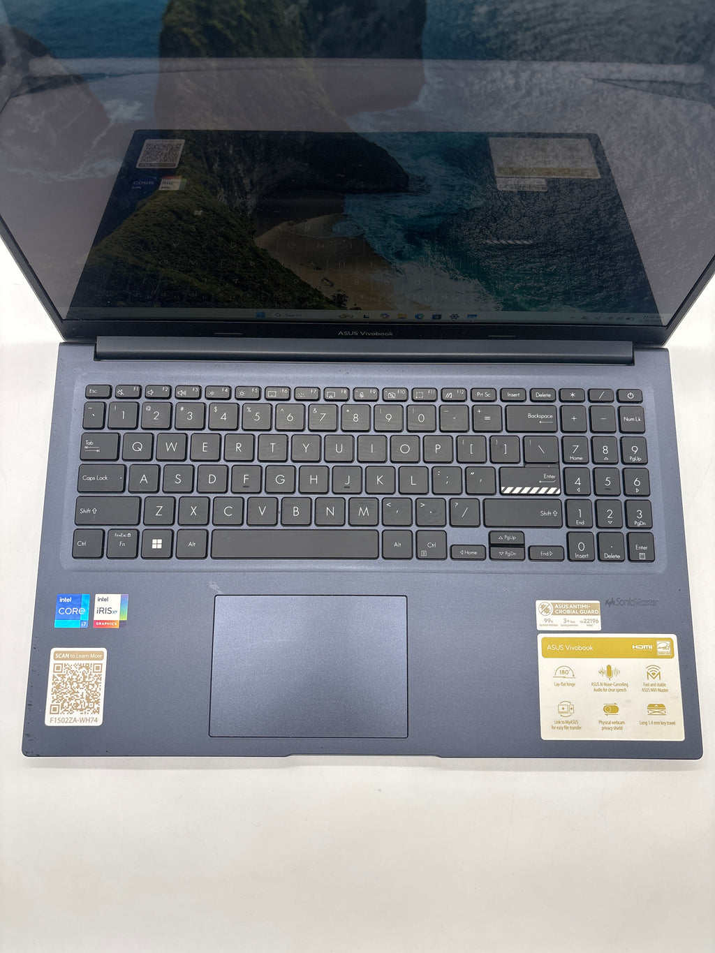 Asus Vivobook F1502Z Touch i7-1255U 16GB RAM 512GB SSD
