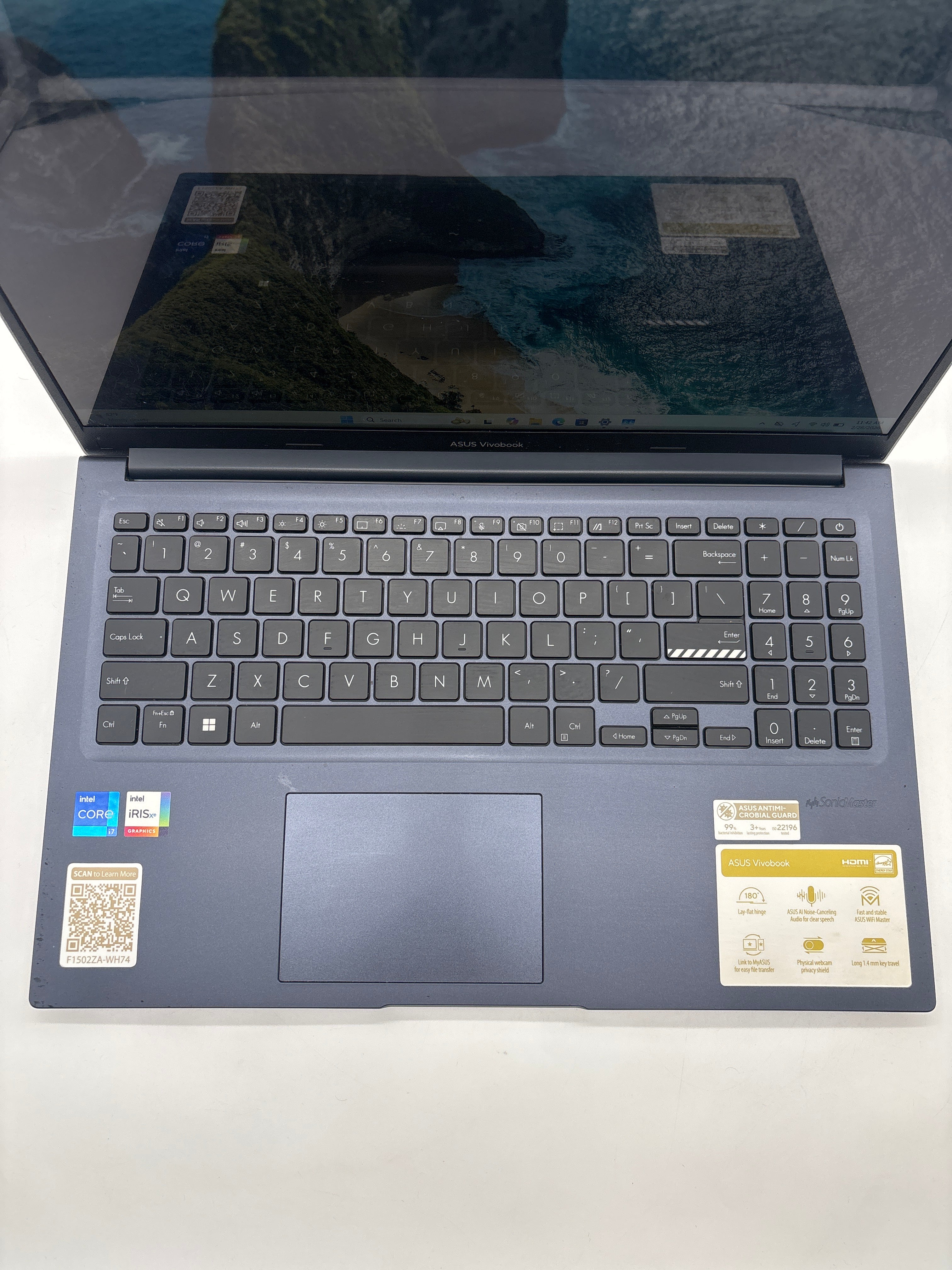 Asus Vivobook F1502Z Touch i7-1255U 16GB RAM 512GB SSD