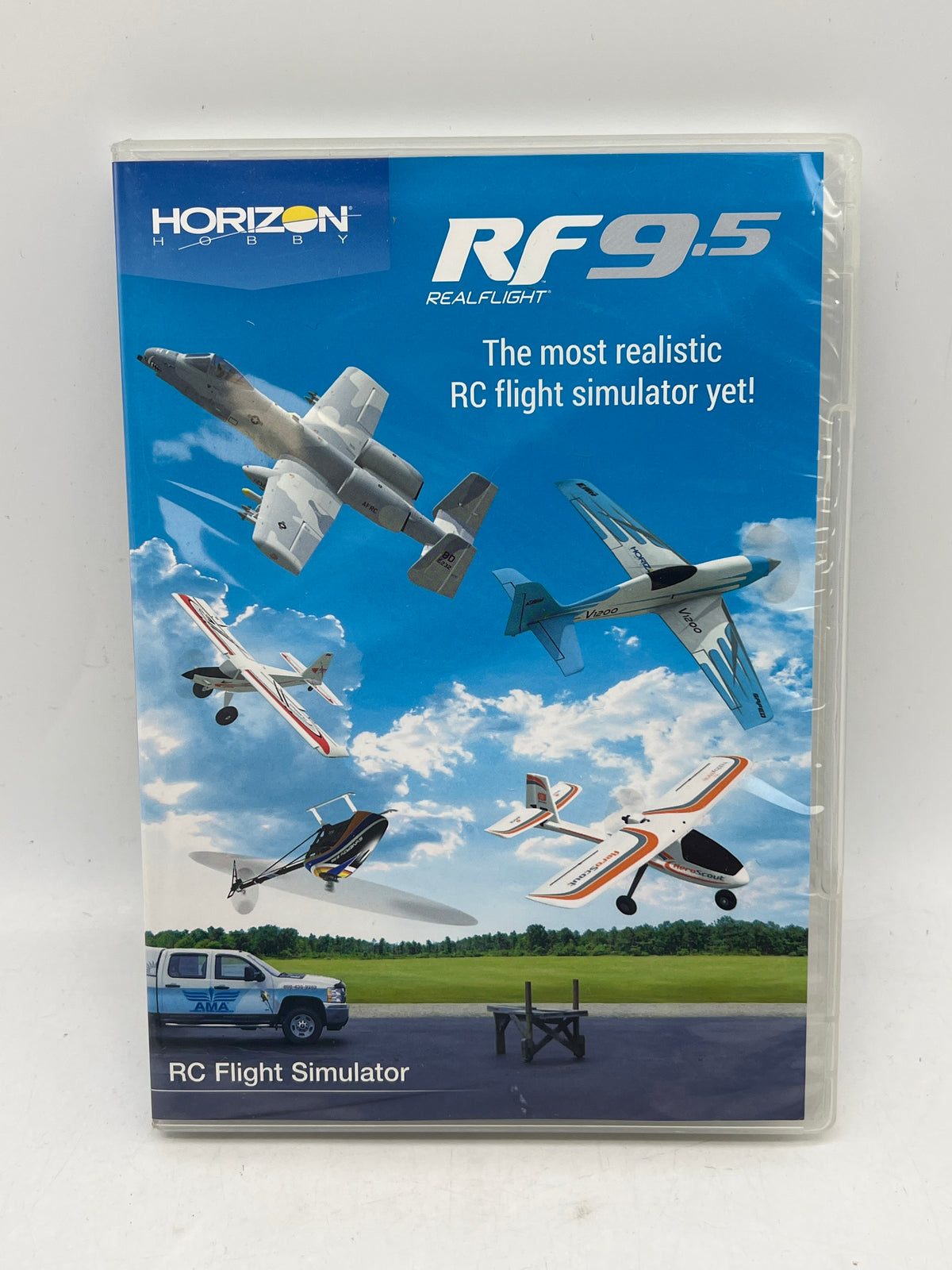 RealFlight RF 9.5 Flight Simulator with Spektrum Interlink-DX Controller