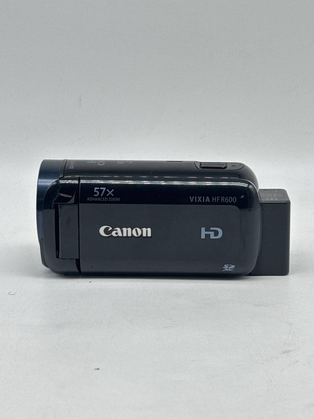 Canon VIXIA HF R600 HD Camcorder 57x Optical Zoom Black Used