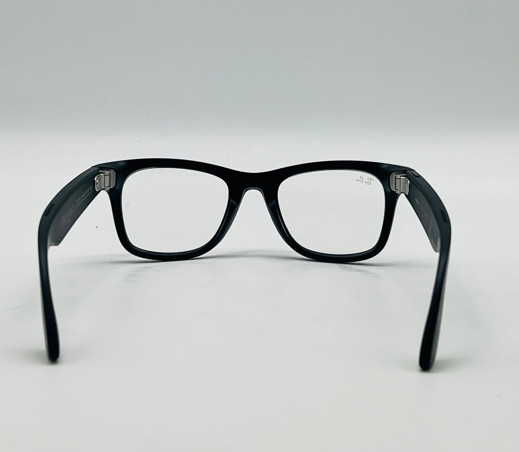 Ray-Ban Meta Wayfarer Smart Glasses, Black Polarized Lens - Used Good Condition