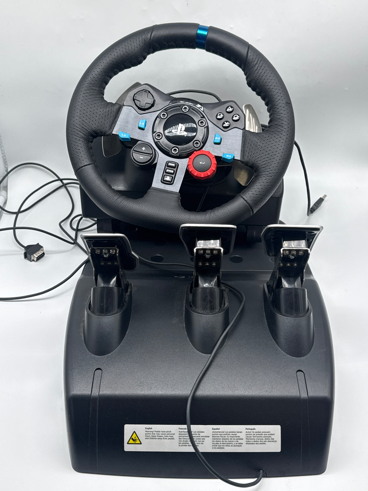 Logitech G29 Driving Force Racing Wheel and Pedals for PS5 PS4 PC - Used