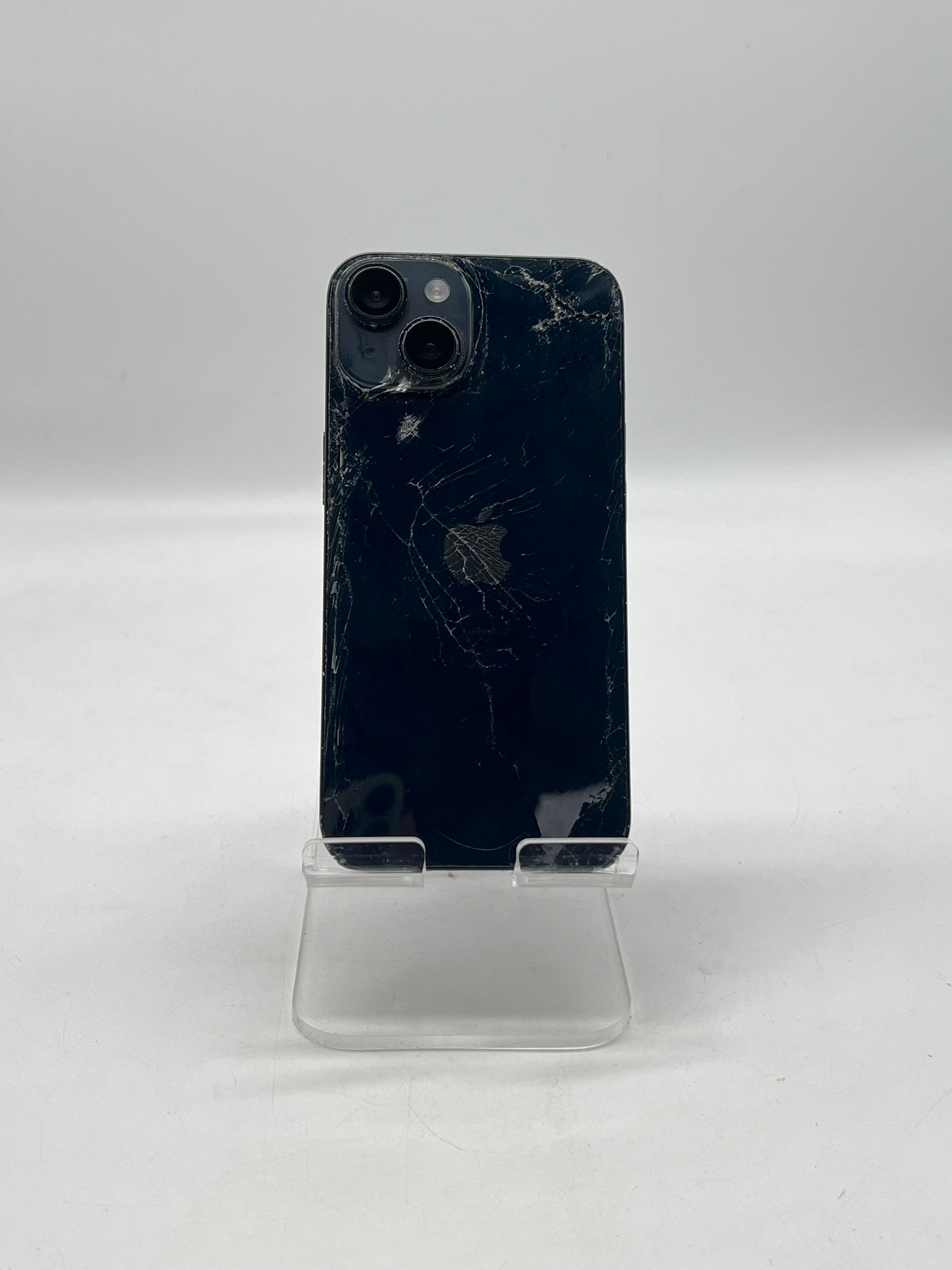 ATT Apple iPhone 14 128GB Midnight - For Parts Cracked Back