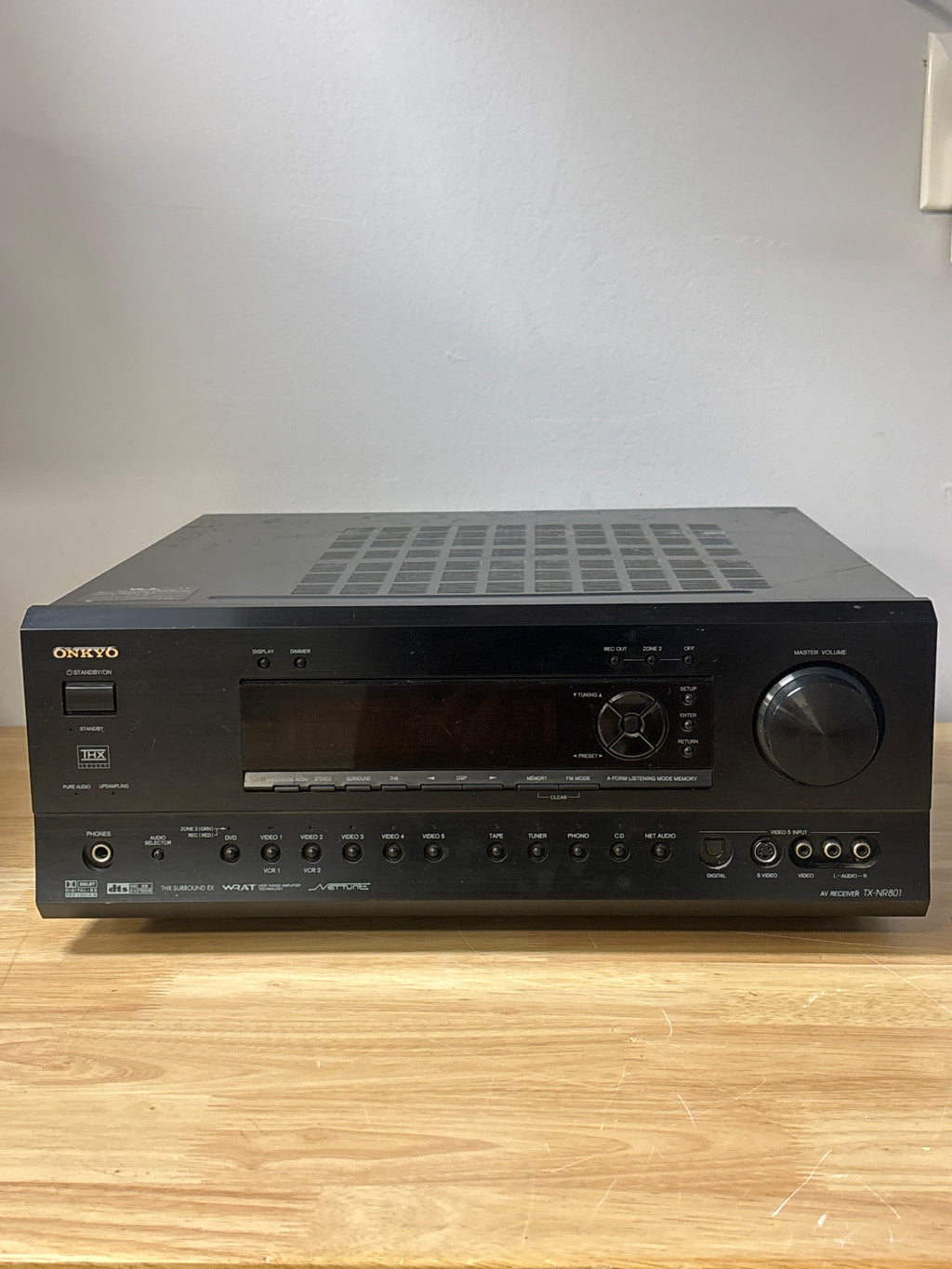 Onkyo A/V Receiver TX-NR801 Black - Used
