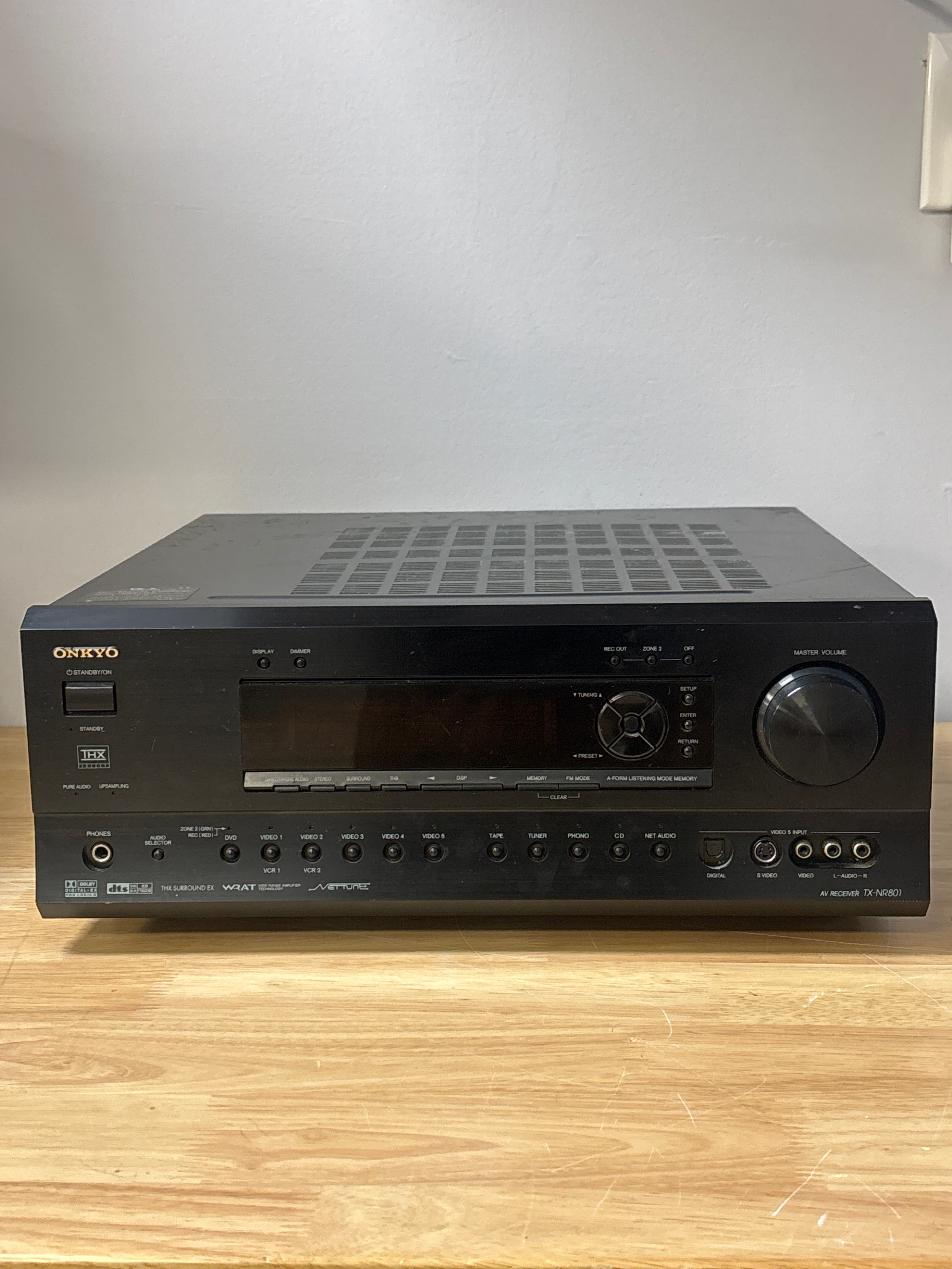 Onkyo A/V Receiver TX-NR801 Black - Used