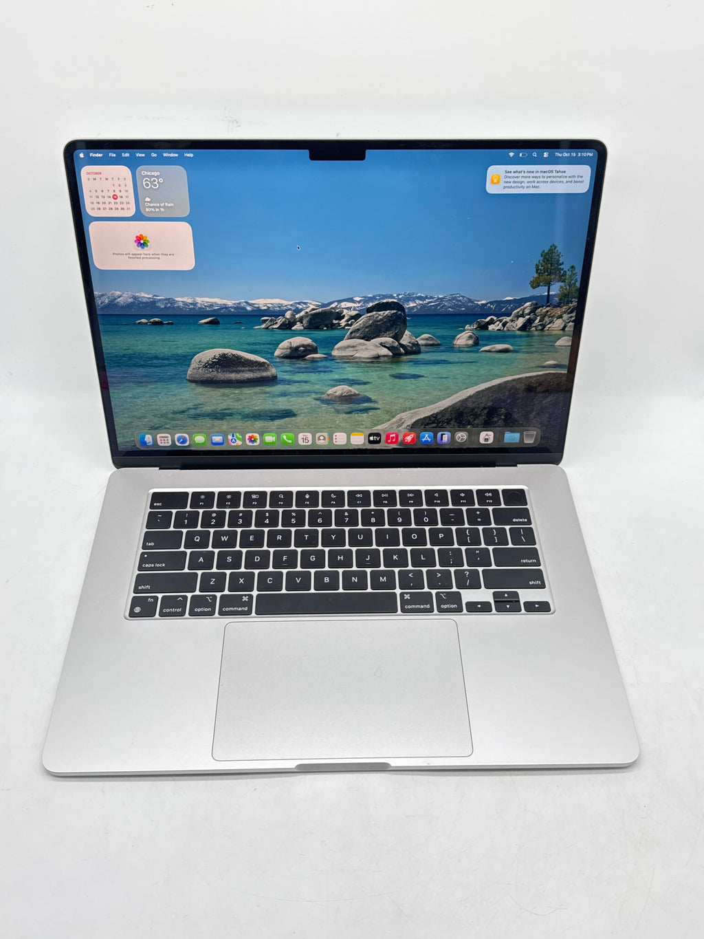 Apple MacBook Air 15in M2 A2941 8GB RAM 256GB SSD Silver - Used