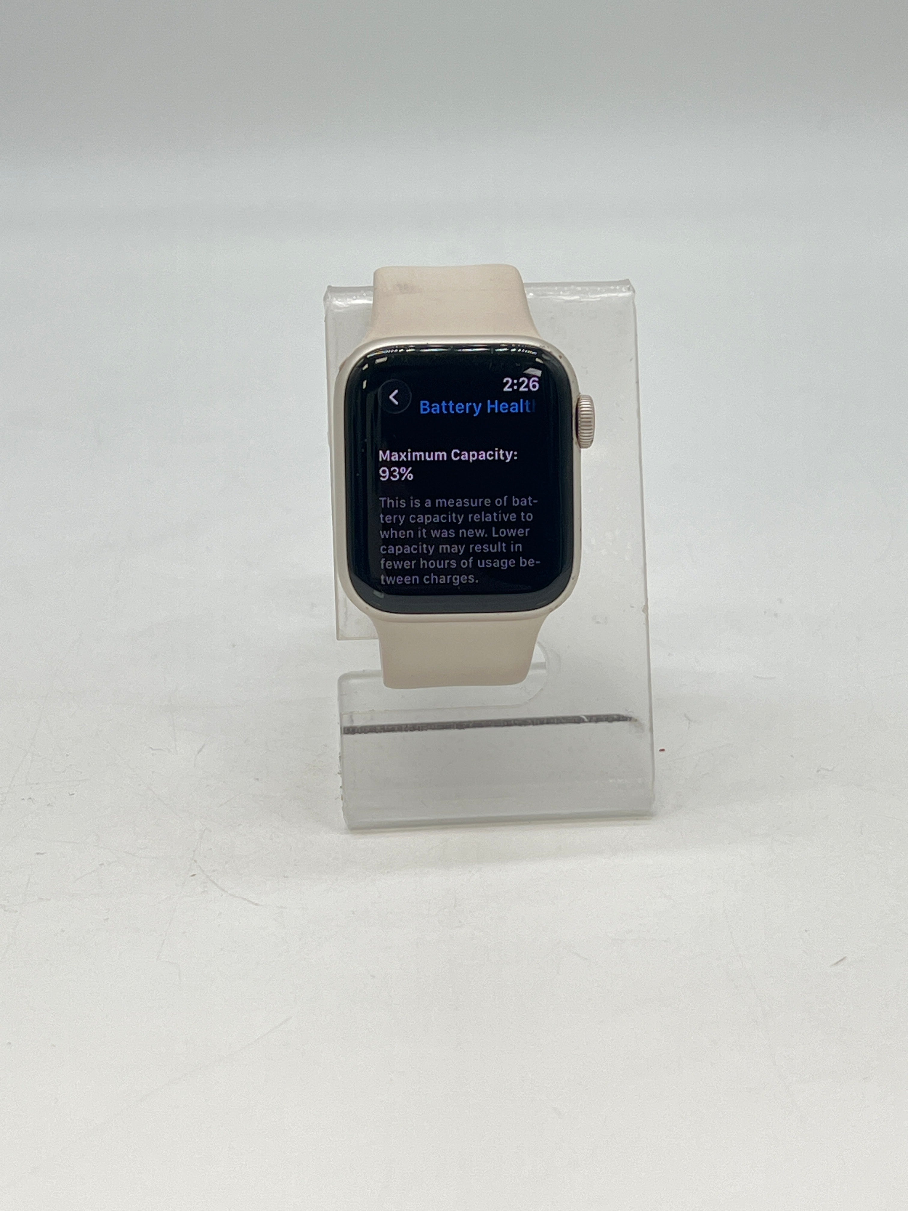 Apple Watch SE Gen 2 GPS + Cellular 40mm Starlight - Used