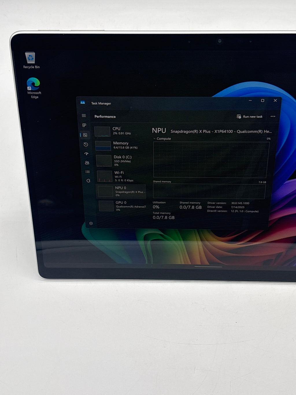 Microsoft Surface Pro 2085 11th Edition Snapdragon X 10-Core 16GB RAM 256GB SSD