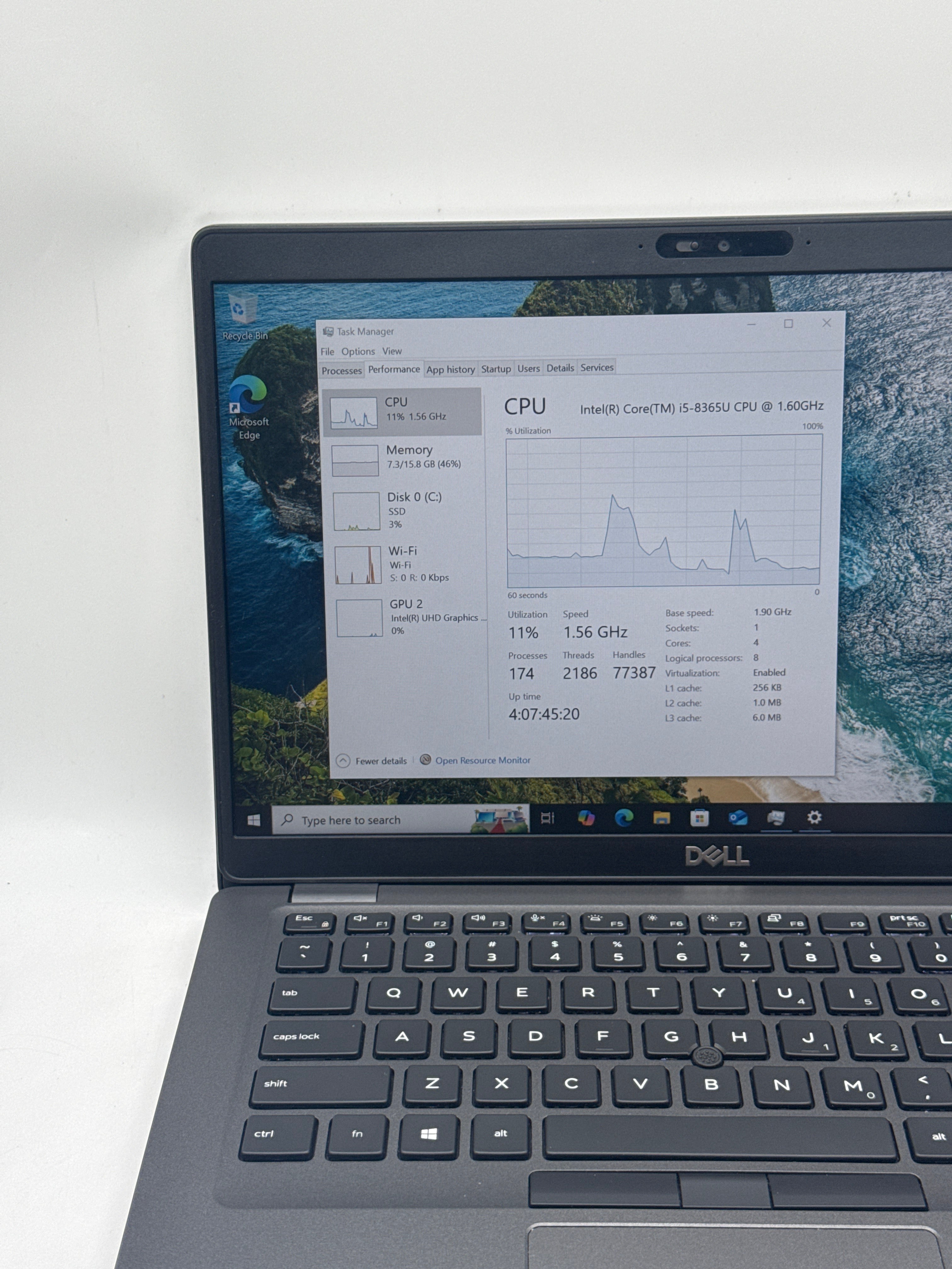 Dell Latitude 5400 i5-8365U 16GB RAM 256GB SSD
