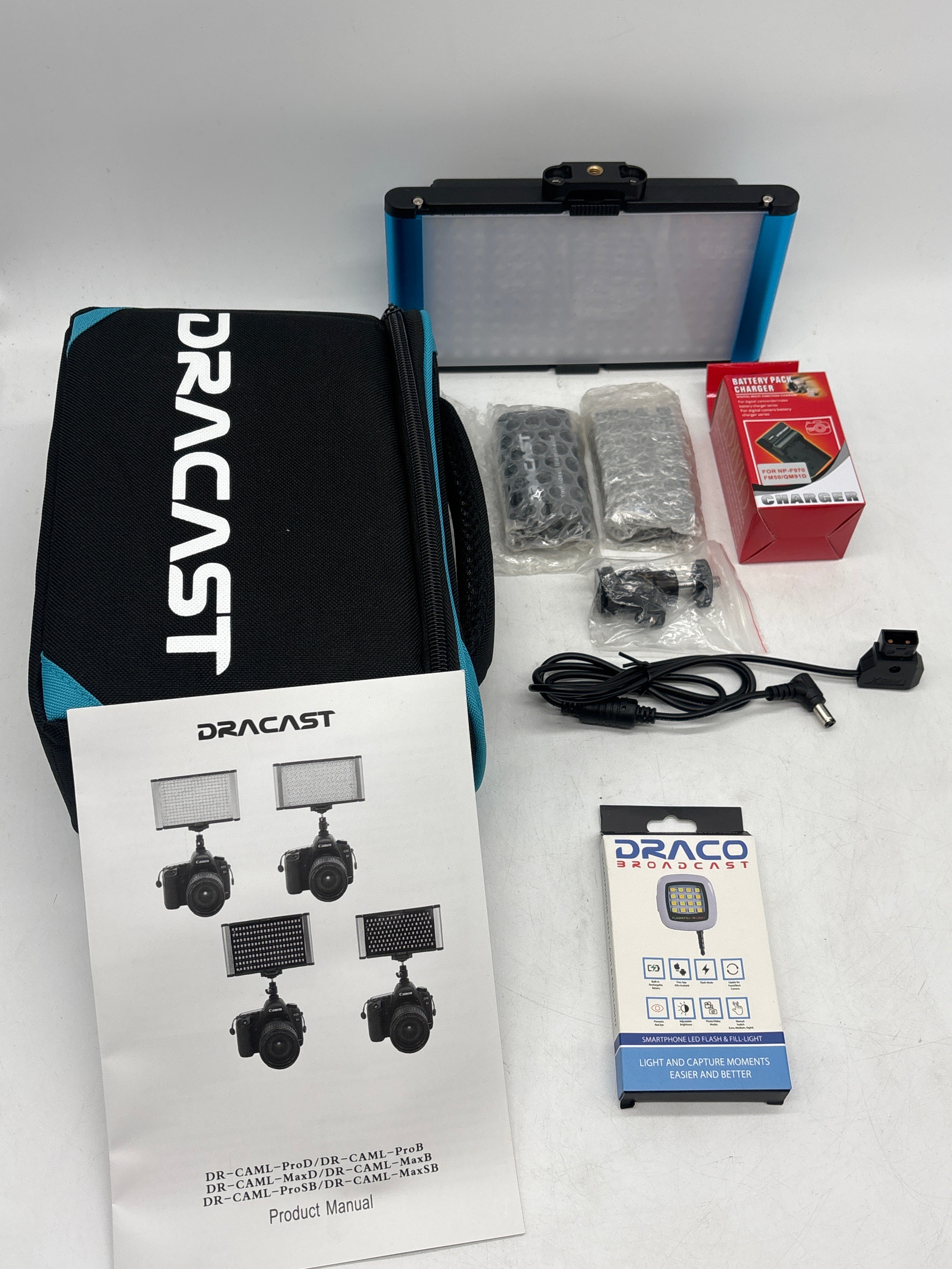 Dracast CamLux Pro Bi-Color LED Light DR-CAML-PROB - Open Box