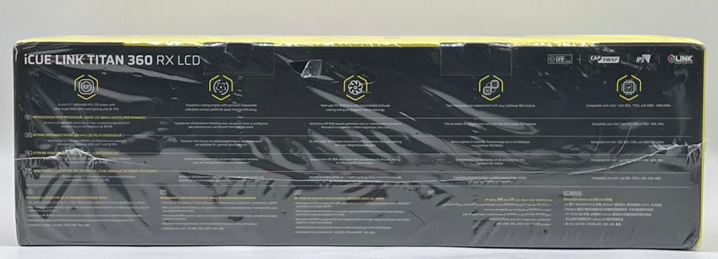 CORSAIR iCUE LINK TITAN 360 RX LCD - New In Box
