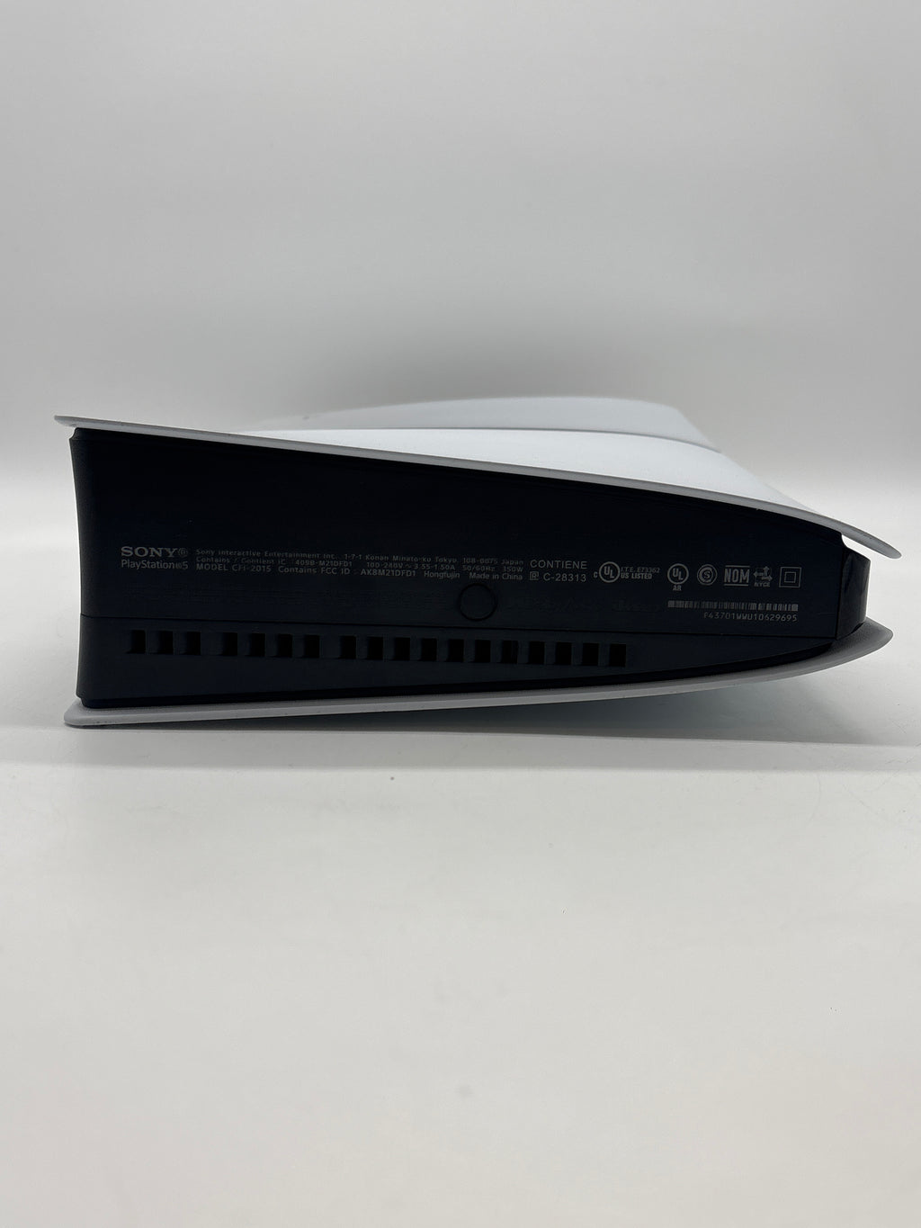 Sony PlayStation 5 Slim Digital CFI-2015 1TB - For Parts (Top Right Cover Missing)
