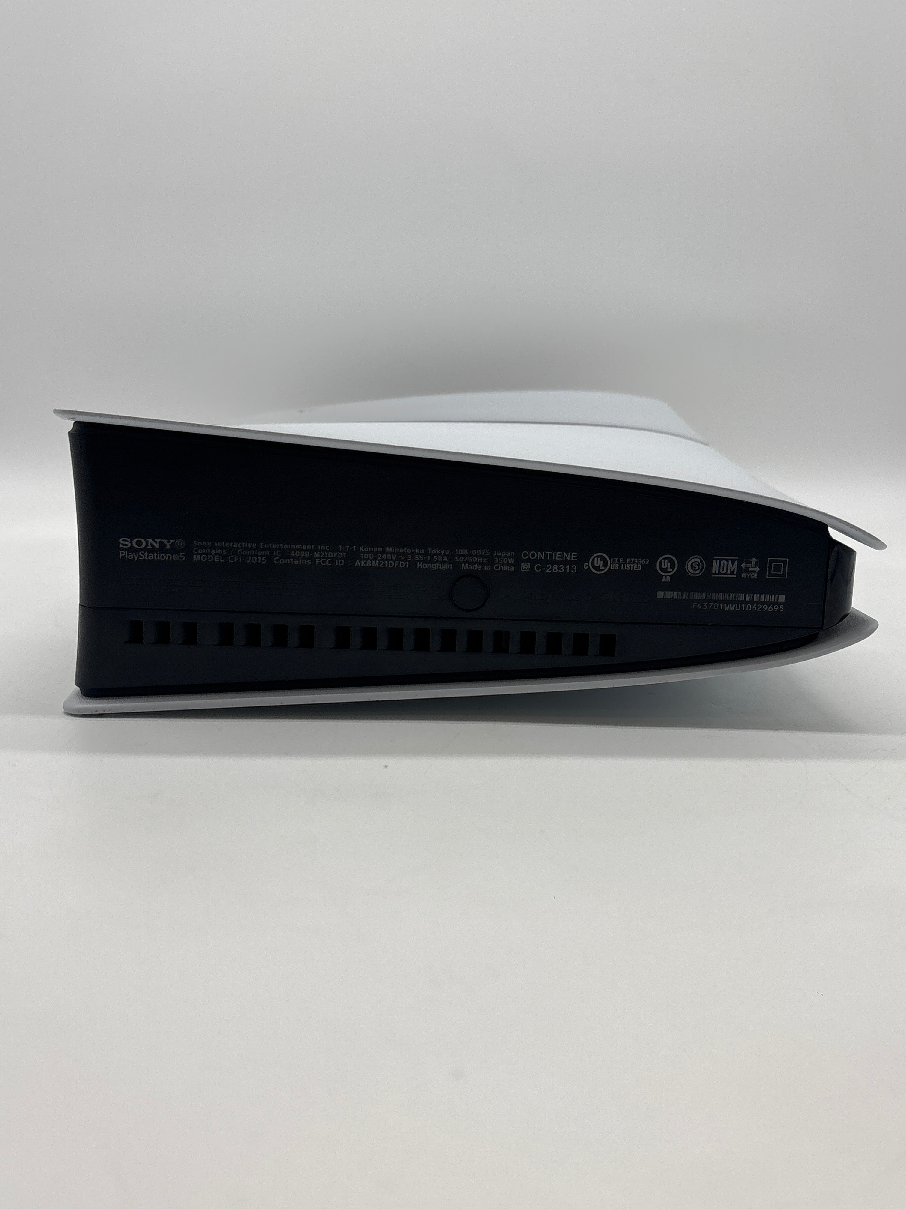 Sony PlayStation 5 Slim Digital CFI-2015 1TB - For Parts (Top Right Cover Missing)