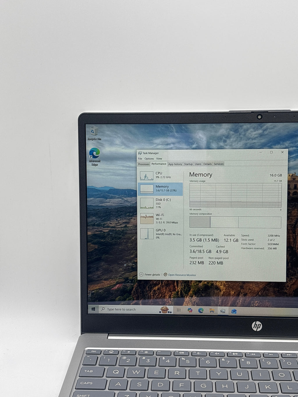 HP 15-fd0107dx i7-1255U 16GB RAM 512GB SSD - Used