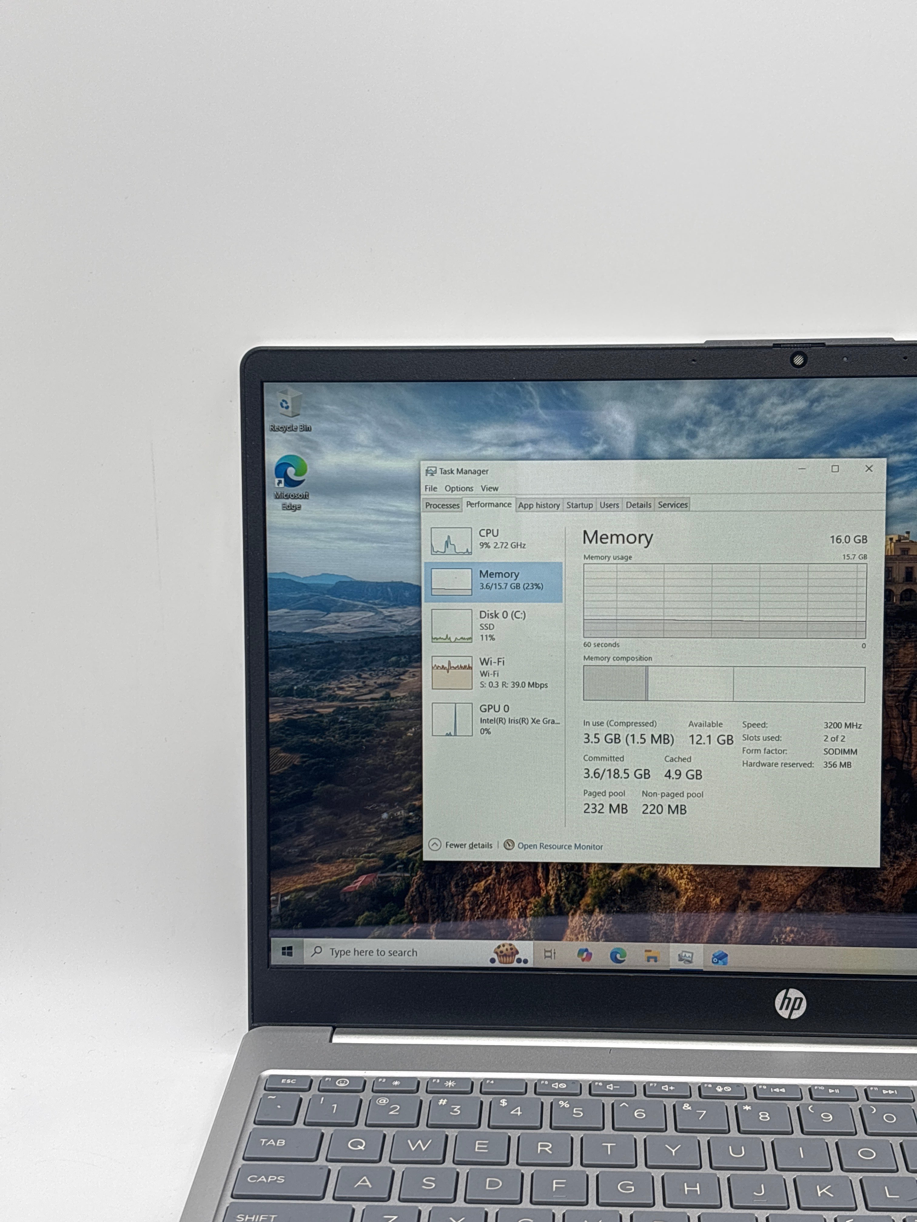 HP 15-fd0107dx i7-1255U 16GB RAM 512GB SSD - Used