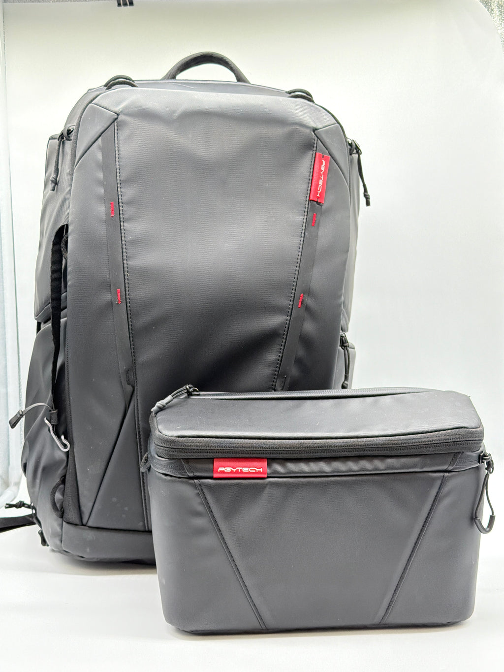 Used PGYTECH One MO Backpack 25L+Shoulder Bag 10L (Twilight Black)