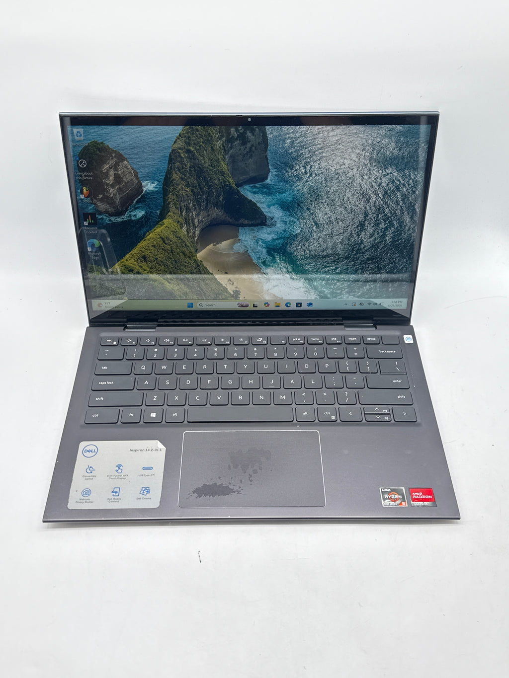 Dell Inspiron 7415 2-in-1 Ryzen 5 5500U 8GB RAM 256GB SSD - Used