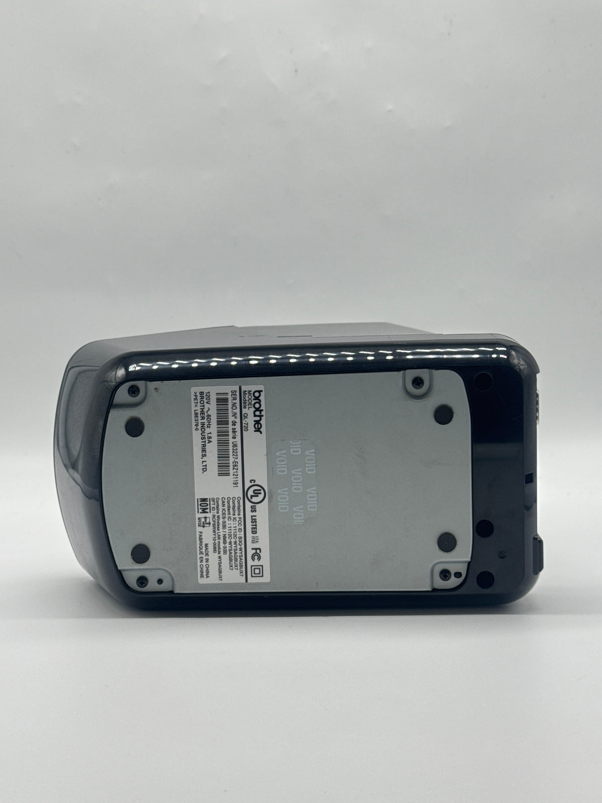 Brother QL-720NW Thermal Barcode Label Printer Black/White WiFi USB LAN Serial - Used