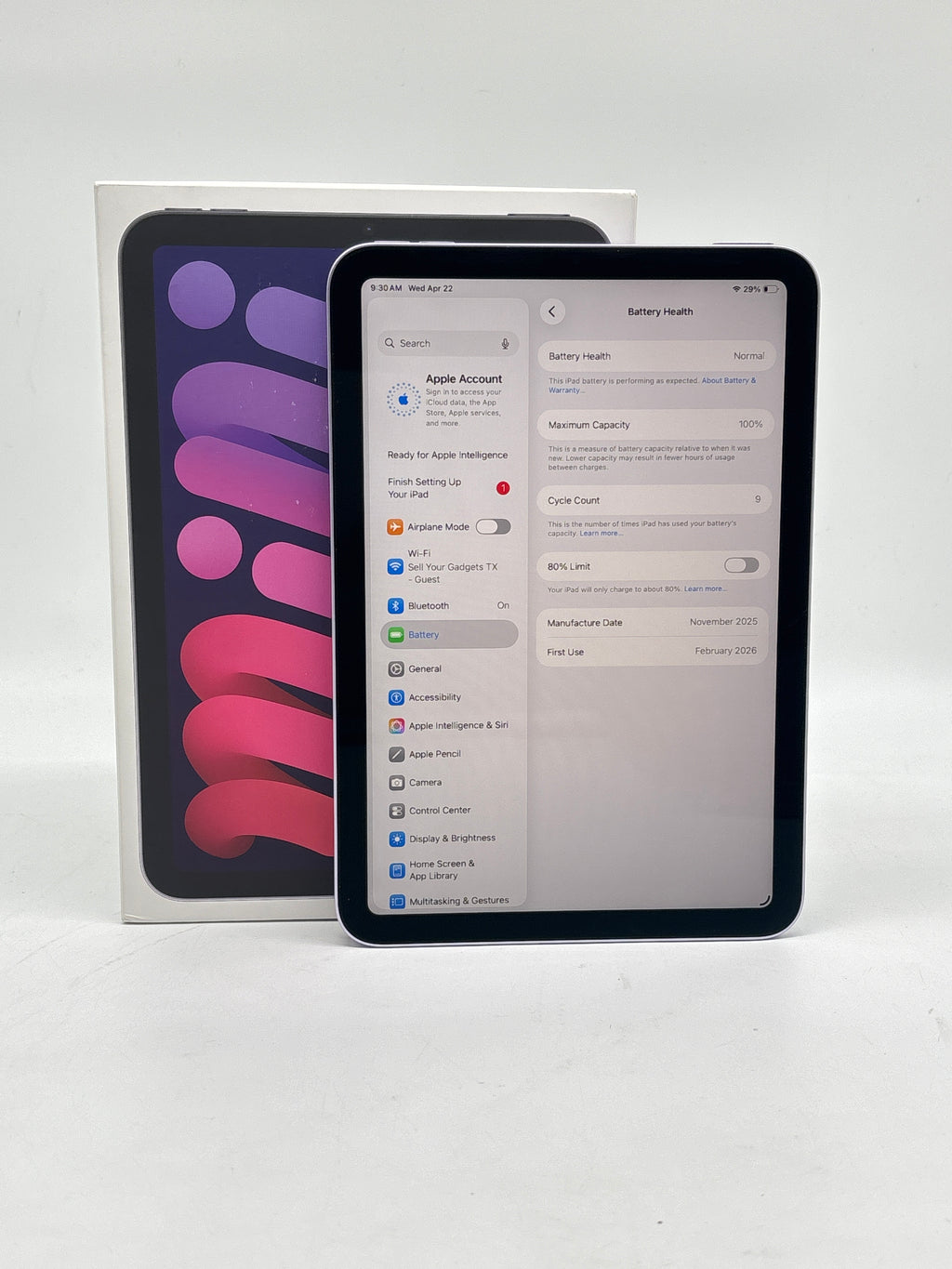 Apple iPad Mini A17 Pro A2993 128GB Wi-Fi - Used