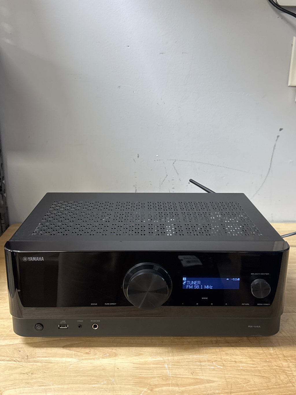 Yamaha RX-V4A 5.2-Channel 8K HDMI AV Receiver MusicCast Wi-Fi eARC - Used