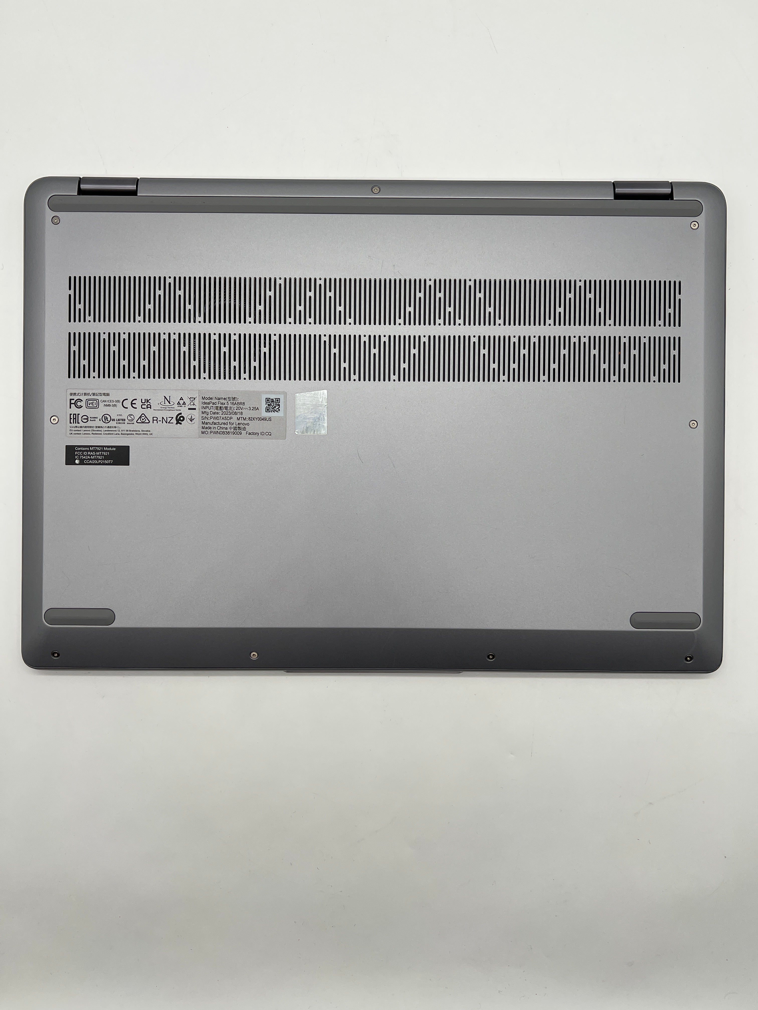 Lenovo IdeaPad Flex 5 16" 512GB SSD AMD Ryzen 5 7530U 8GB RAM Gray Used