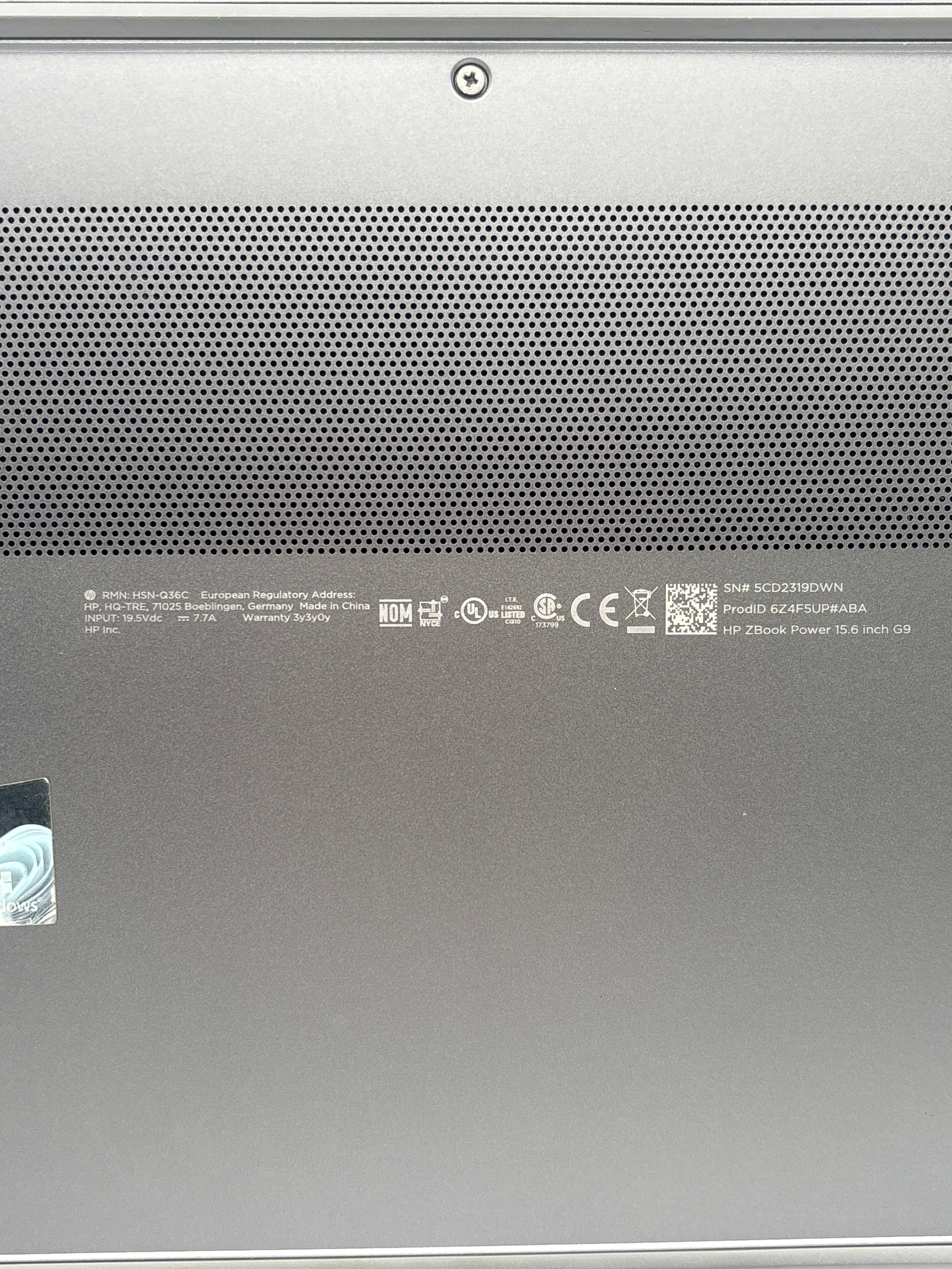 HP Zbook Power G9 i7-12800H 32GB RAM 1TB SSD RTX A2000