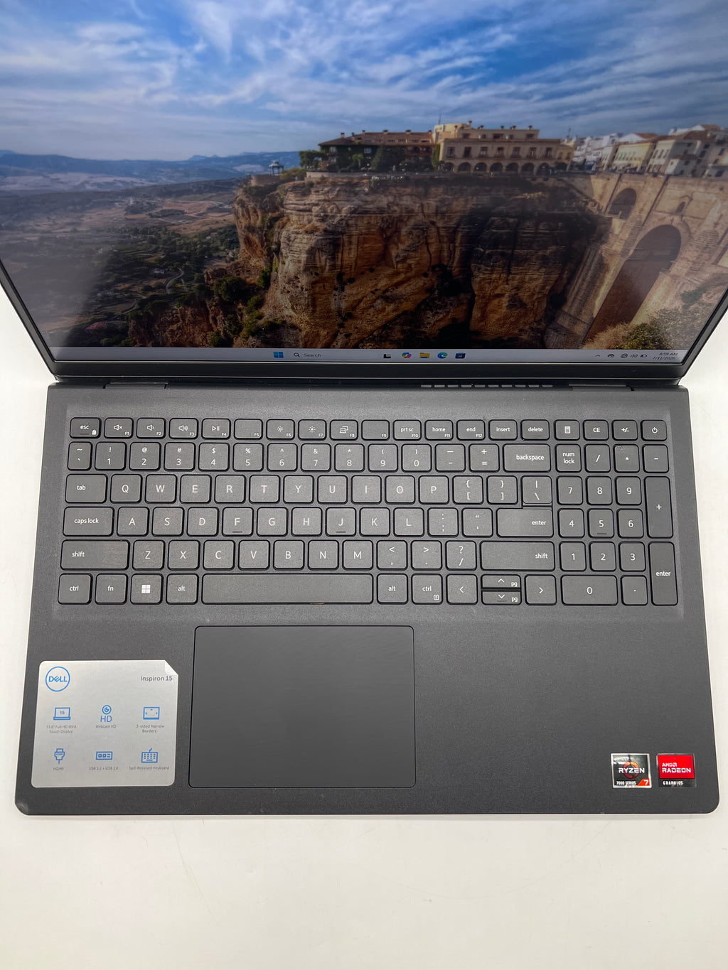 Dell Inspiron 3535 15.6" AMD Ryzen 7 7730U 16GB RAM 512GB SSD Black - For Parts
