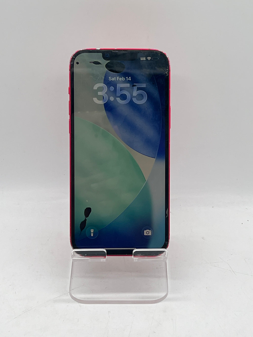 Apple iPhone 14 Plus 128GB Unlocked Red - For Parts (Bad LCD and Back)