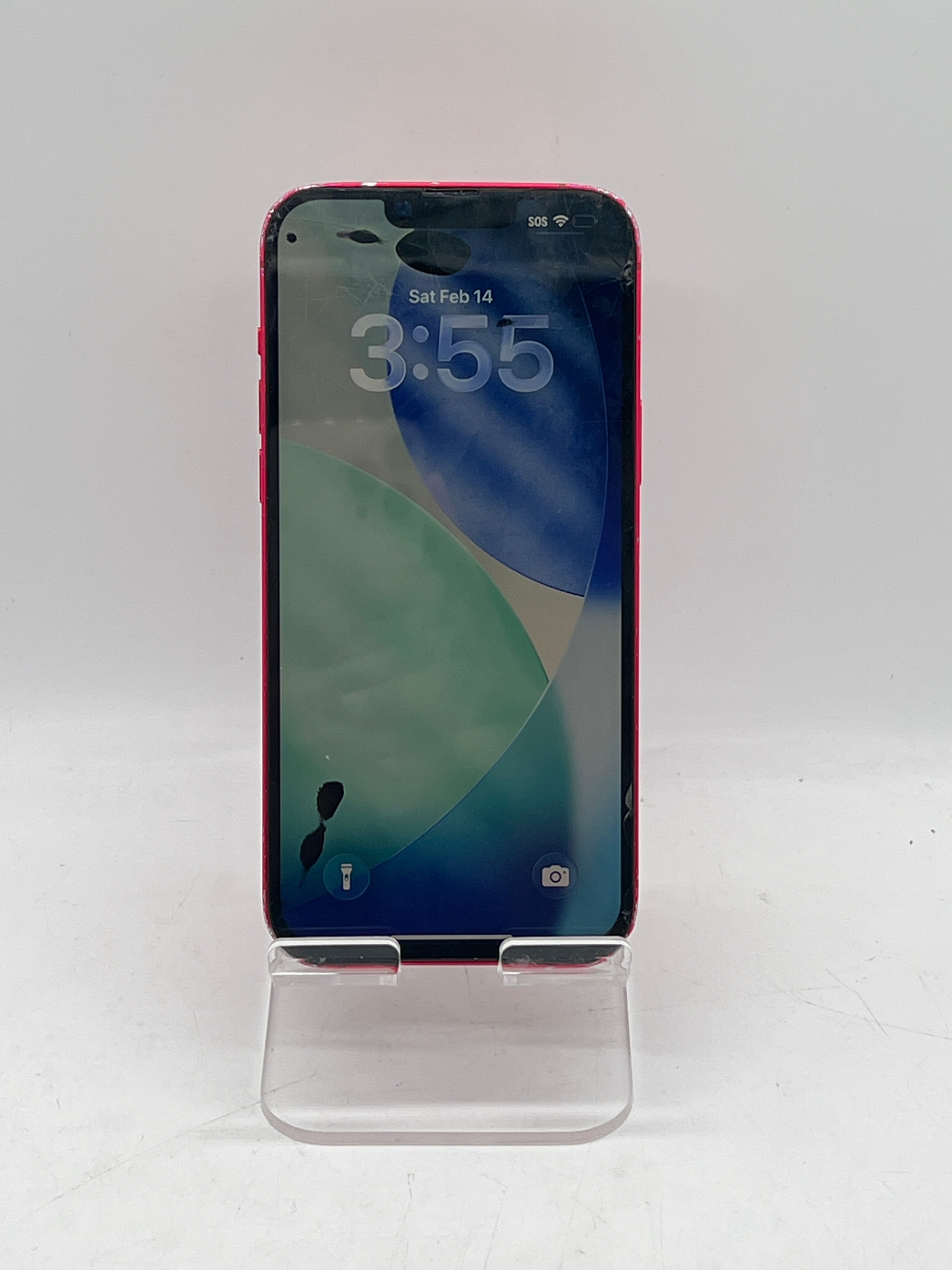 Apple iPhone 14 Plus 128GB Unlocked Red - For Parts (Bad LCD and Back)